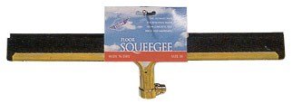 Ettore 61022 22-Inch Professional Floor Squeegee - Heavy Duty Rubber Blade for Fast Wipe & Dry Cleaning - Perfect for Hardwood, Tile, Vinyl Floors & Shower Glass - Ideal for Home, Garage & Commercial Use