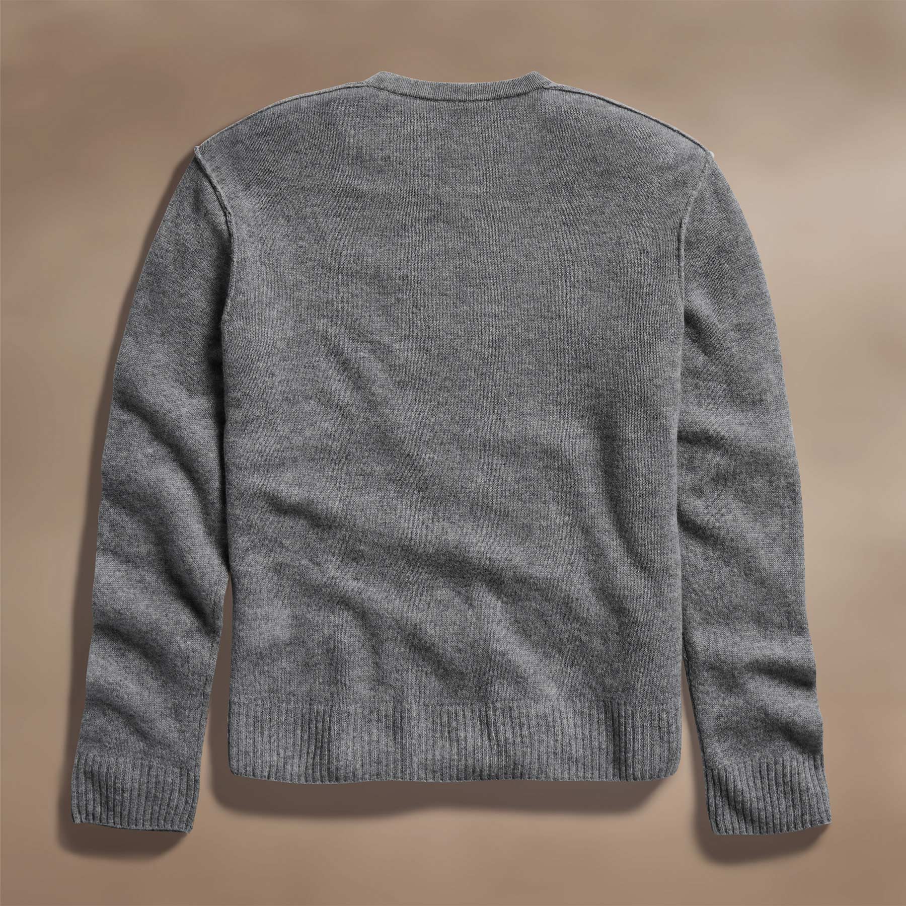 Soft Featherweight Cashmere V-Neck Sweater - Mid Heather Grey | Women's Lightweight Knitwear for Work & Casual Outfits