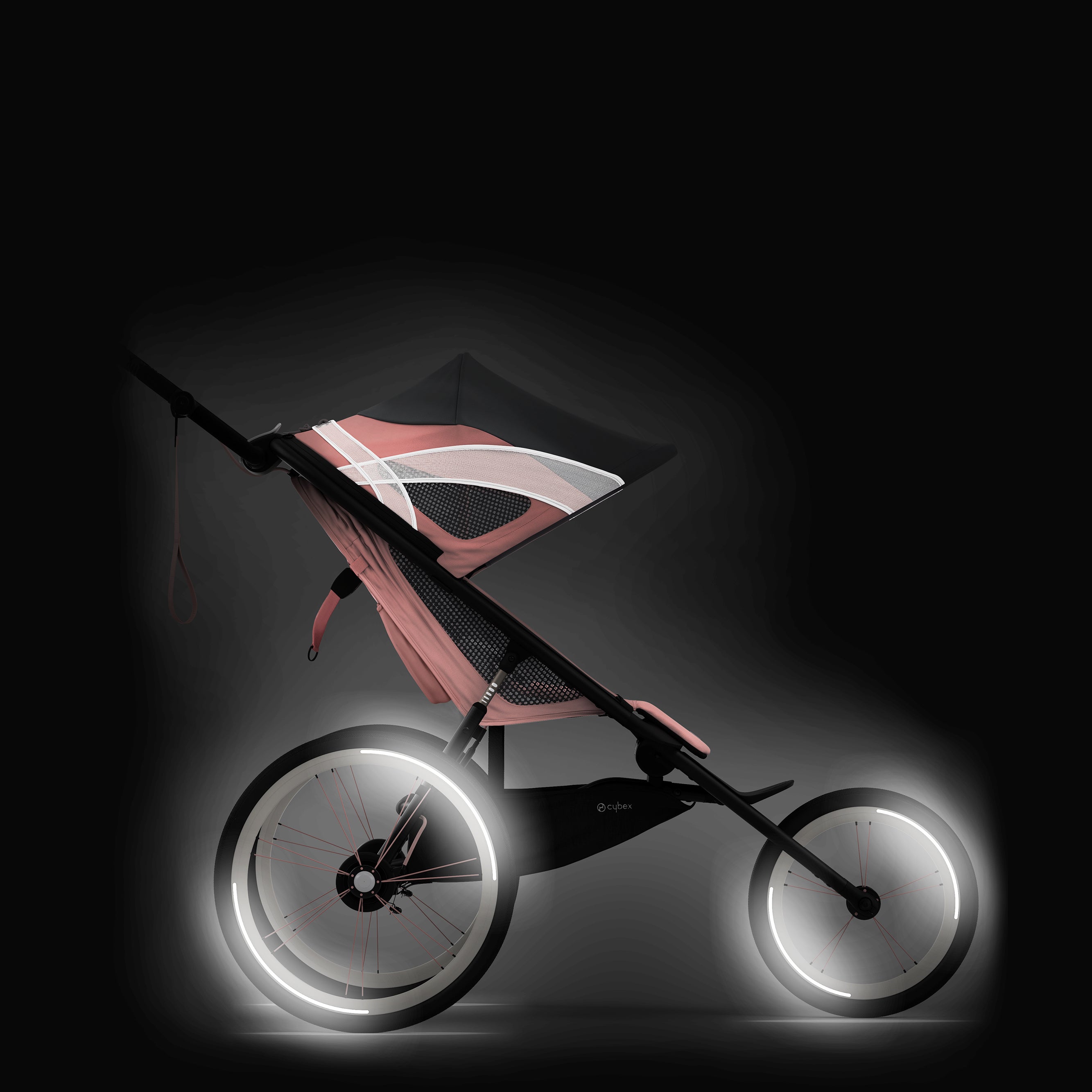 Cybex Sport Avi Jogging Stroller Frame - Lightweight & Durable Baby Stroller for Active Parents | Perfect for Running, Walking & Outdoor Adventures