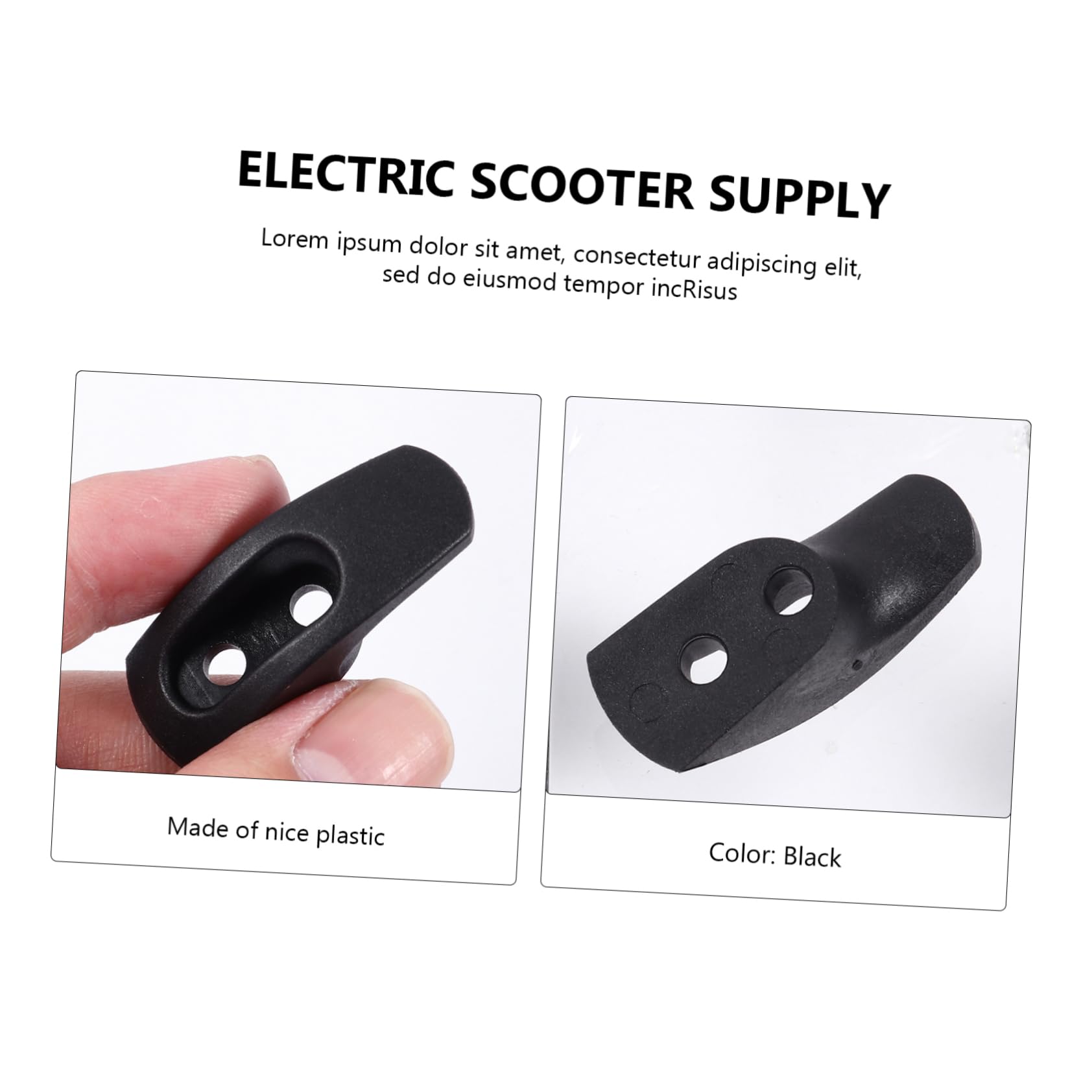 VOSAREA Electric Scooter Front Hook Pulley Accessories - Durable Scooter Parts & Fittings for Enhanced Performance | Perfect for Commuting, Urban Travel & Last-Mile Transportation