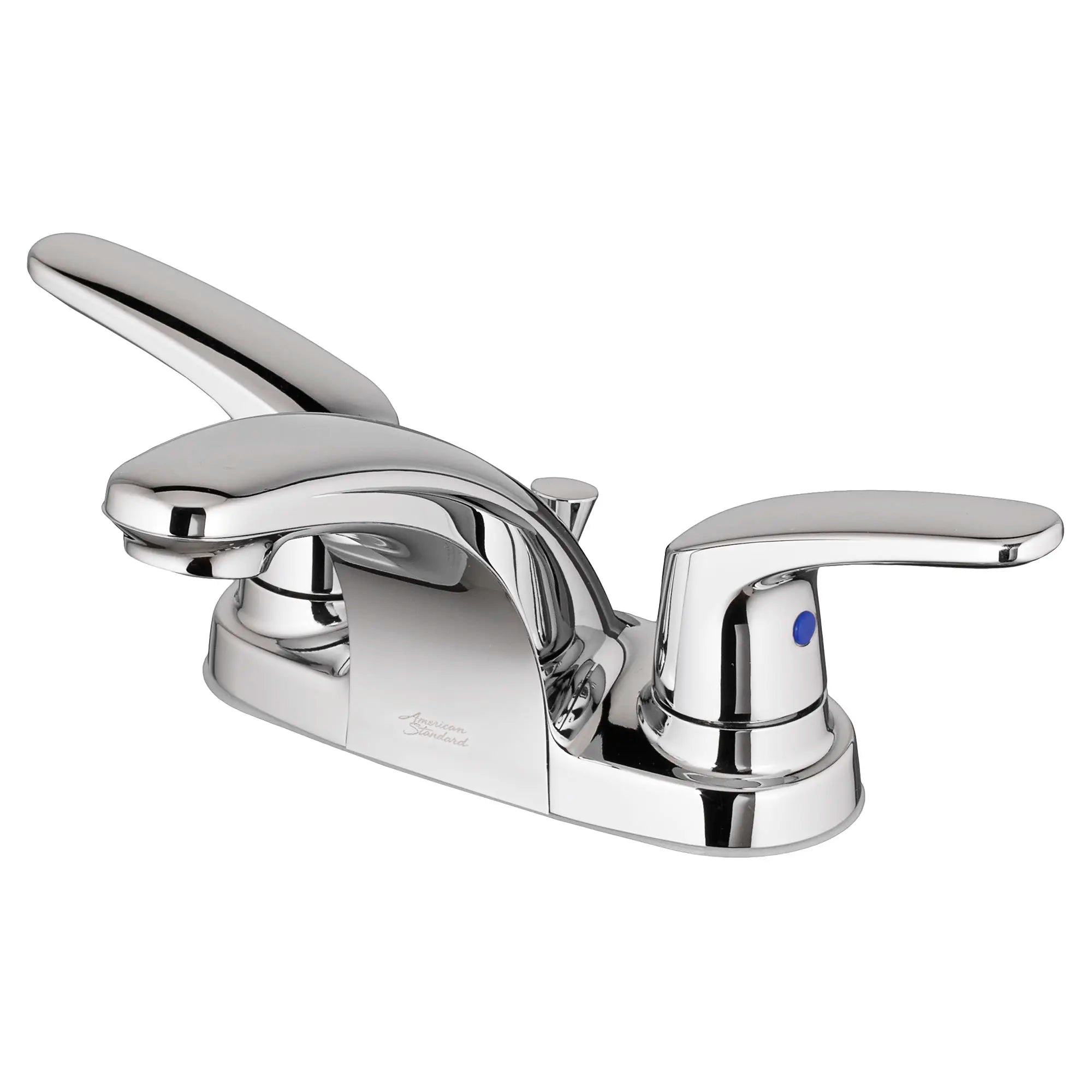 Colony PRO 4 Inch Centerset 2-Handle Bathroom Faucet - 1.2 GPM/4.5 LPM Water-Saving Lever Handle Design - Perfect for Modern Bathrooms, Powder Rooms & Guest Baths