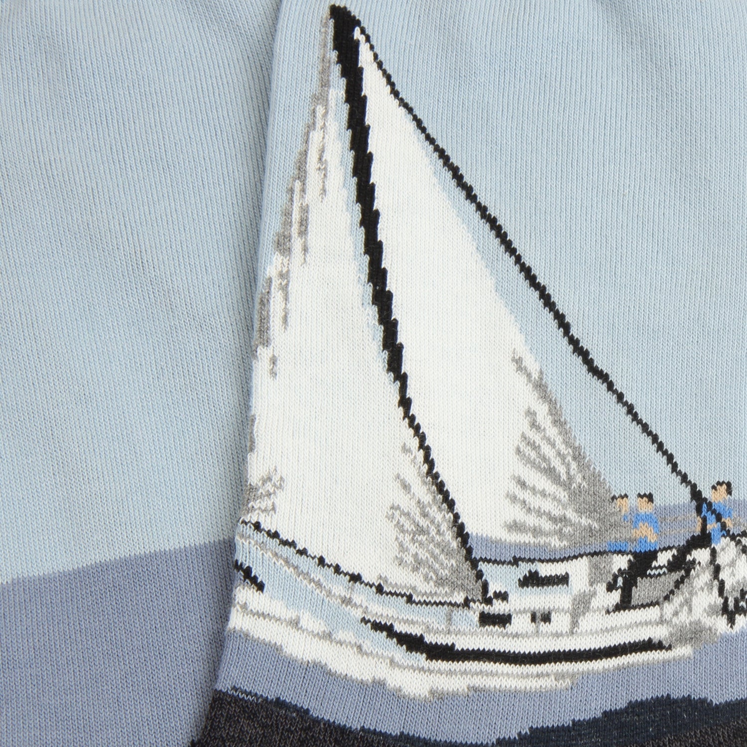 Premium Men's Cotton Yacht-Themed Socks - Breathable & Comfortable Nautical Sailing Socks for Casual Wear & Boat Parties