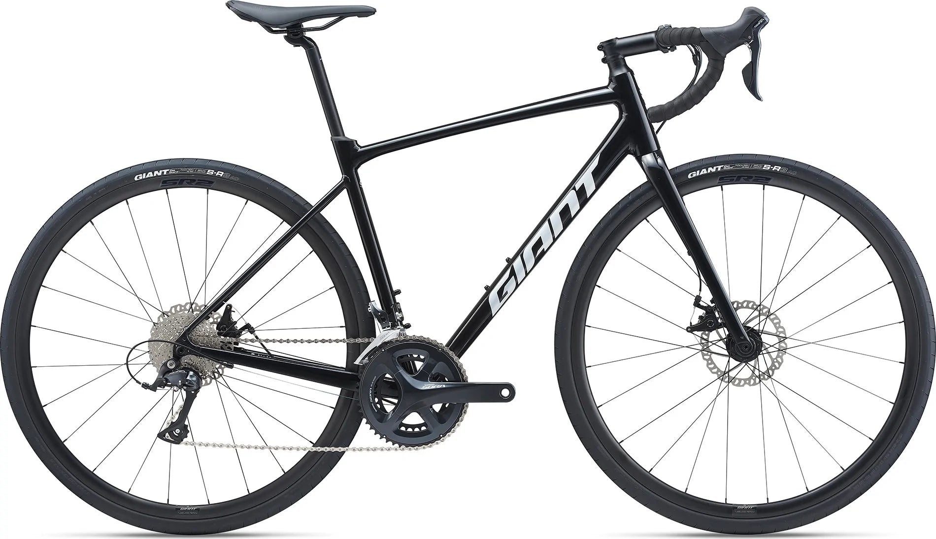 Giant Contend AR 3 Road Bike (2021) - Lightweight Aluminum Frame, Shimano Claris Groupset - Perfect for Commuting, Fitness Riding & Long-Distance Cycling