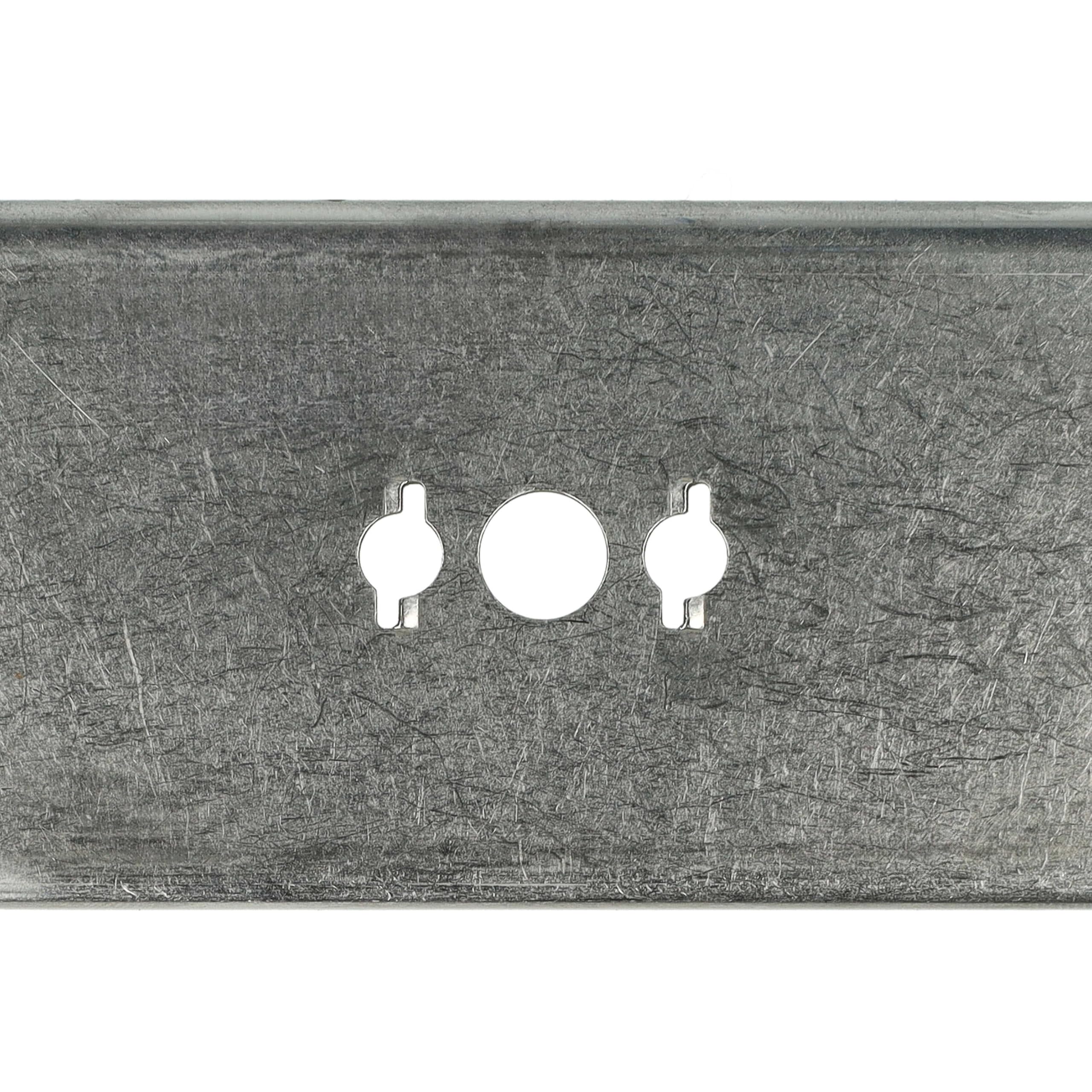 Robomow RX 12U RT700 PL RT300 RT300PL RT700 Replacement Lawn Mower Blades - VHBW Compatible Stainless Steel Silver Replacement Knife | Perfect for Residential Lawn Care & Garden Maintenance