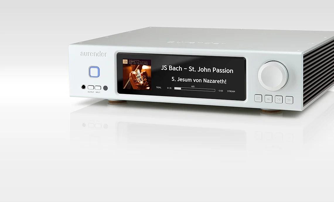 Aurender A20 High-End Music Server & Streamer with Preamplifier, MQA DAC, and Headphone Amp - Perfect for Audiophiles & Home Theater Systems
