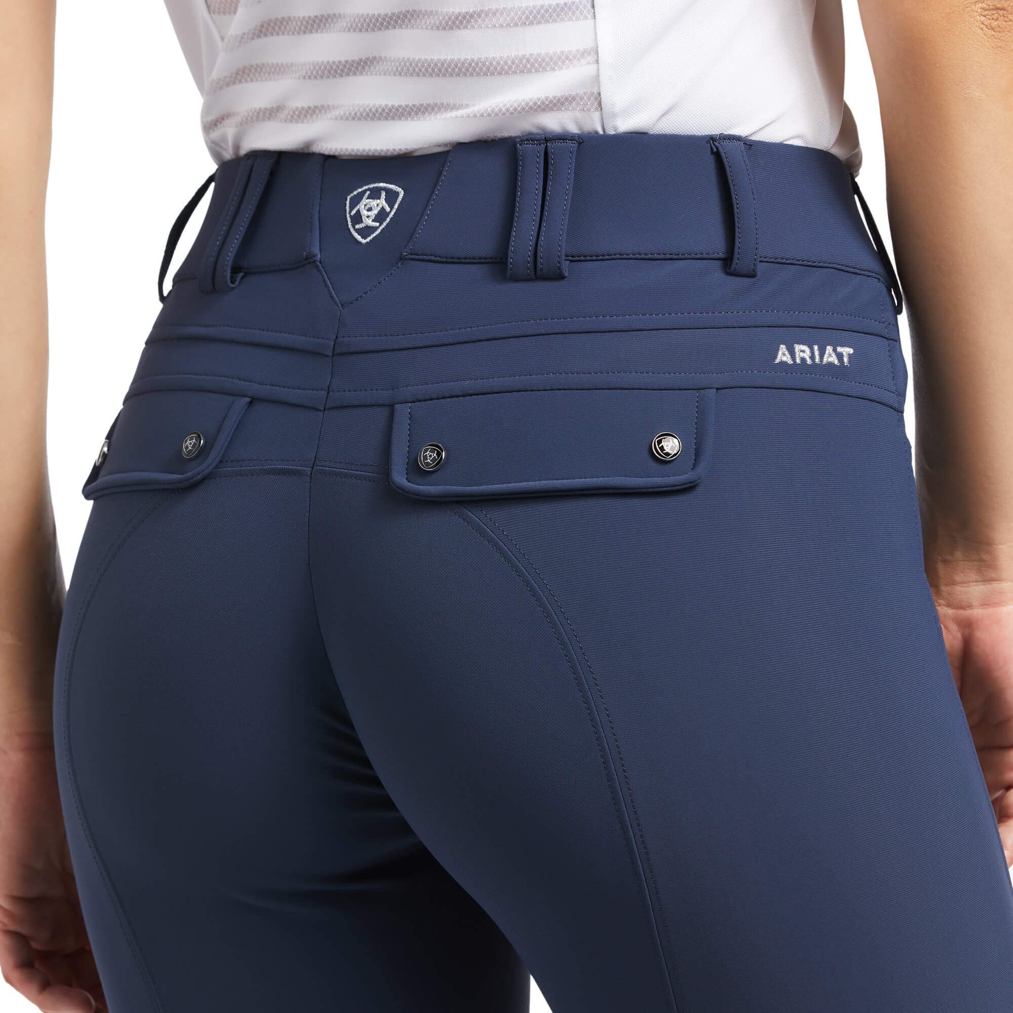 Ariat Women's Tri Factor Grip Full Seat Breech - Premium Equestrian Riding Pants for Horseback Riding & Dressage Competitions