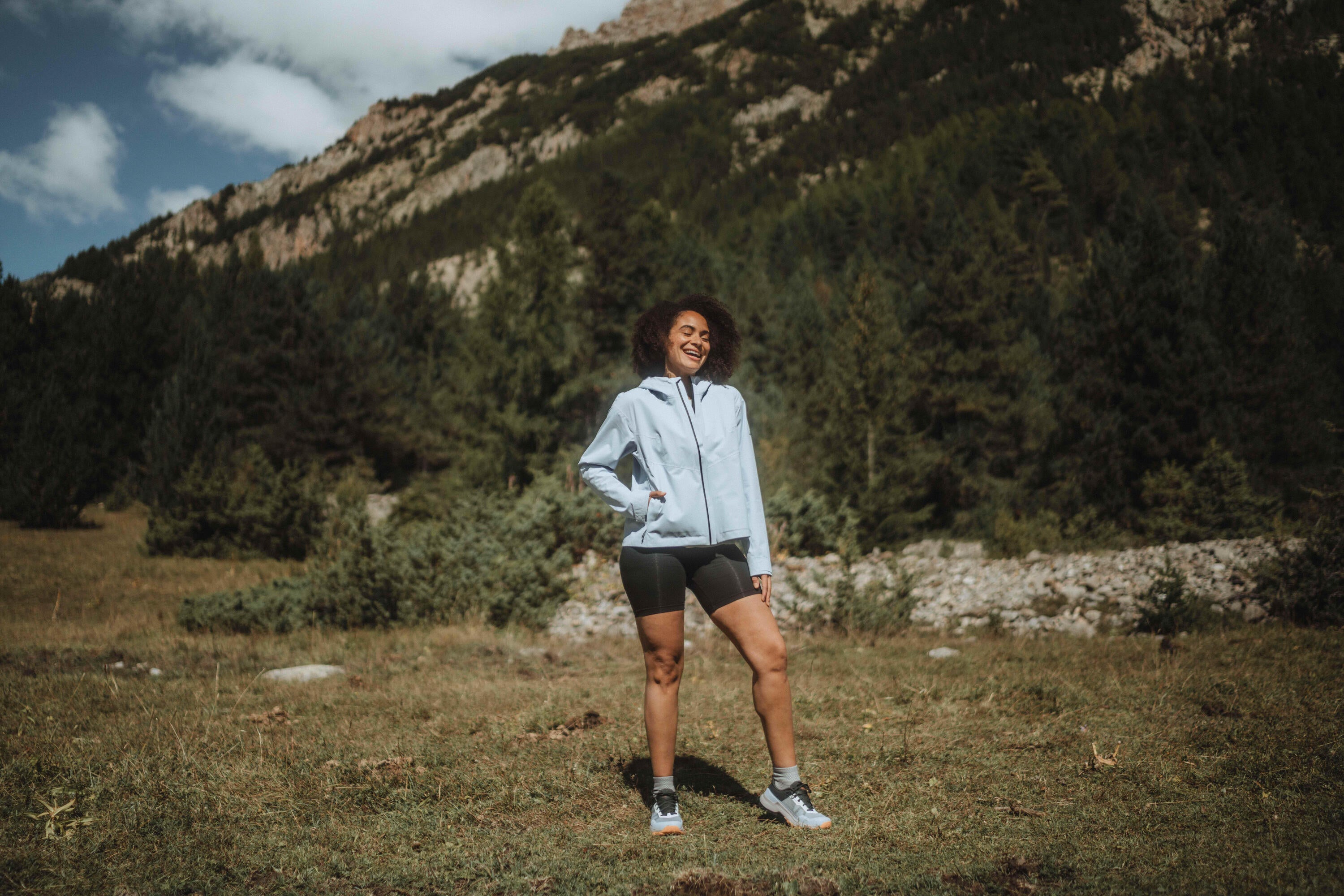 Quechua Women's MH500 Lightweight Hiking Shoes - Waterproof & Breathable Trail Running Shoes for Outdoor Adventures, Hiking, and Travel