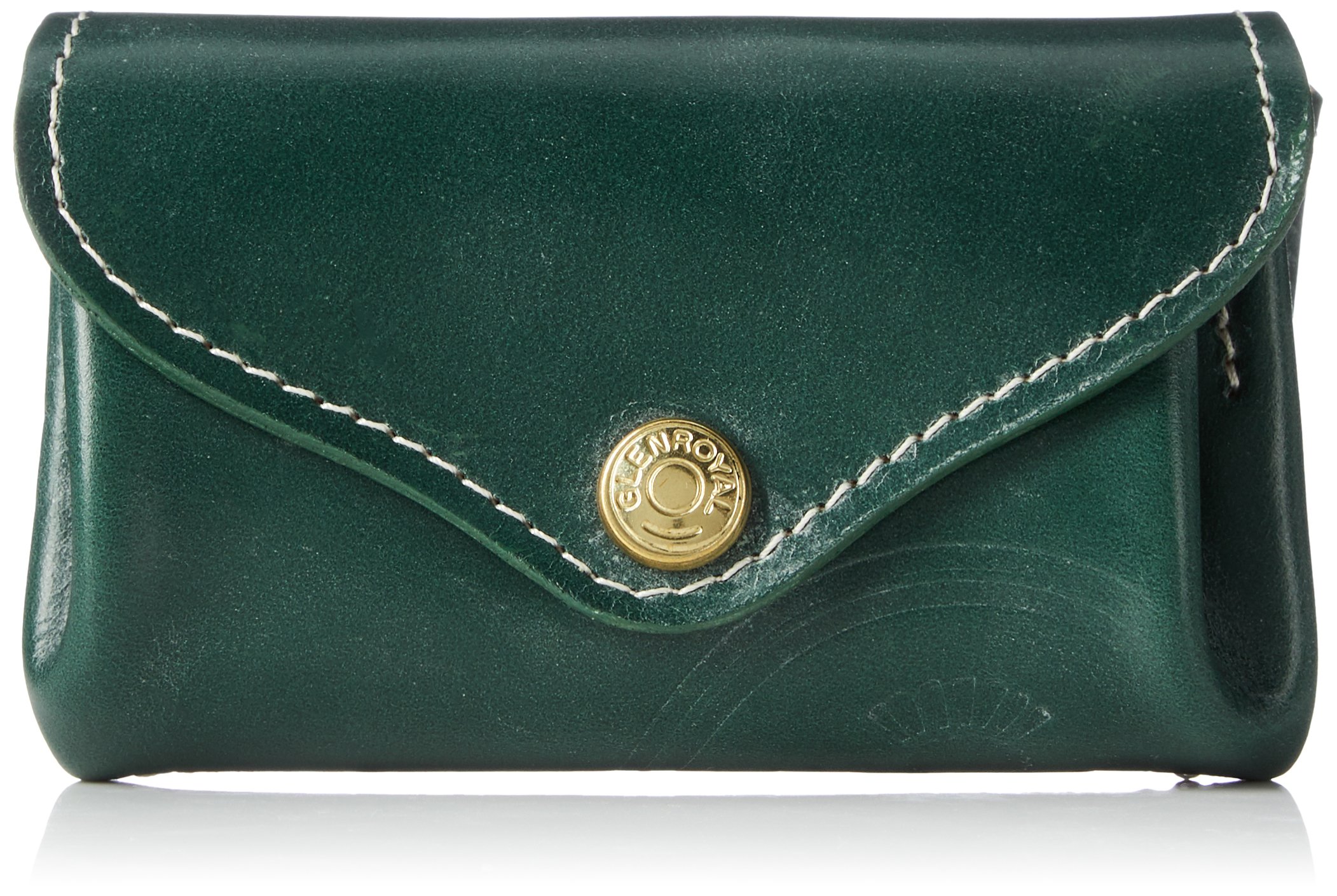 Glen Royal 03-6188 Genuine British Bridle Leather Small Purse - Cowhide Card Holder, Mini Wallet, Coin Pouch & Key Organizer | Handcrafted in UK | Perfect for Everyday Use, Travel & Gift Giving