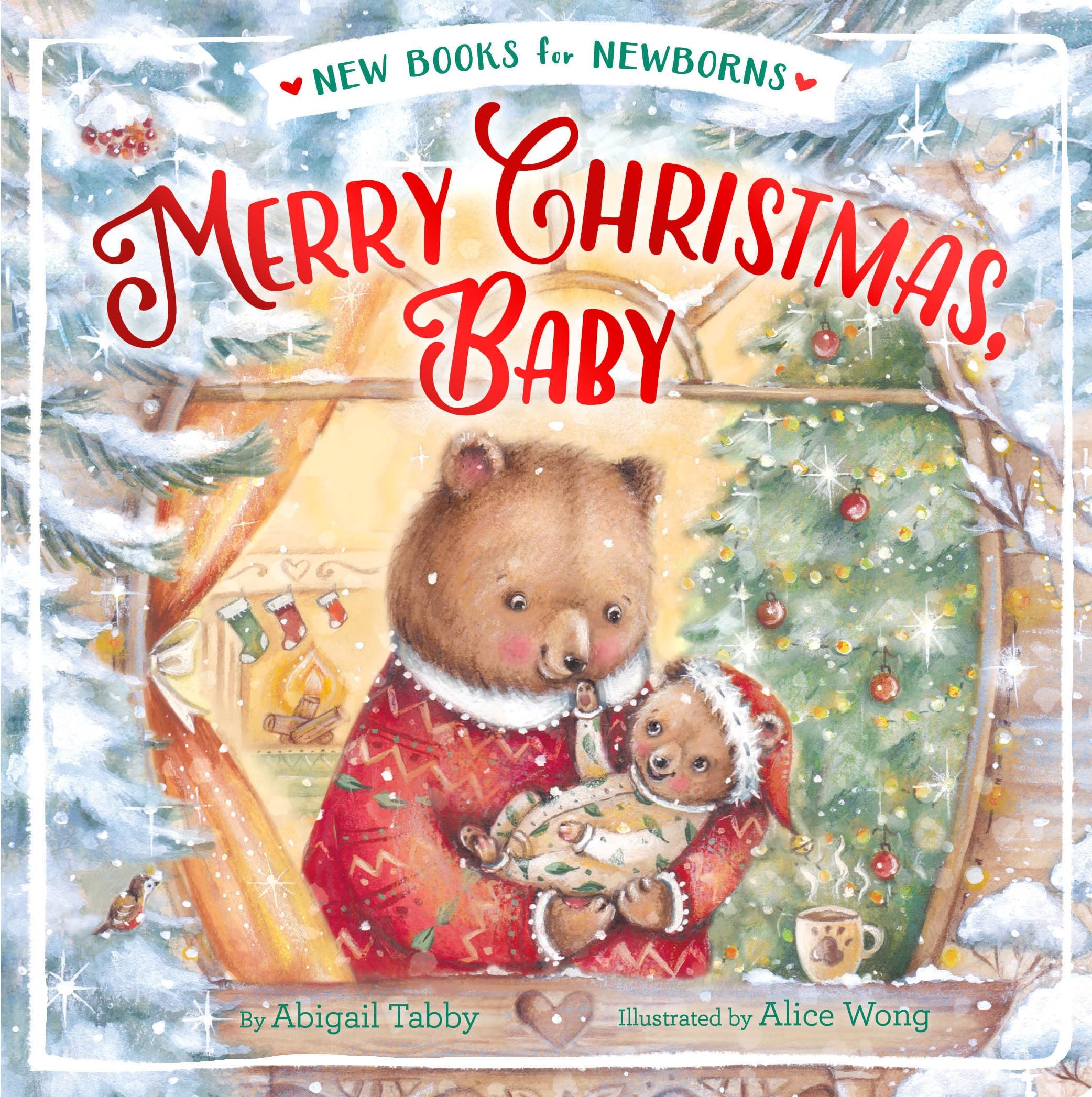 Merry Christmas Baby Board Book - Best Newborn Christmas Gift for Babies | Perfect for First Christmas, Baby Showers & Holiday Storytime
