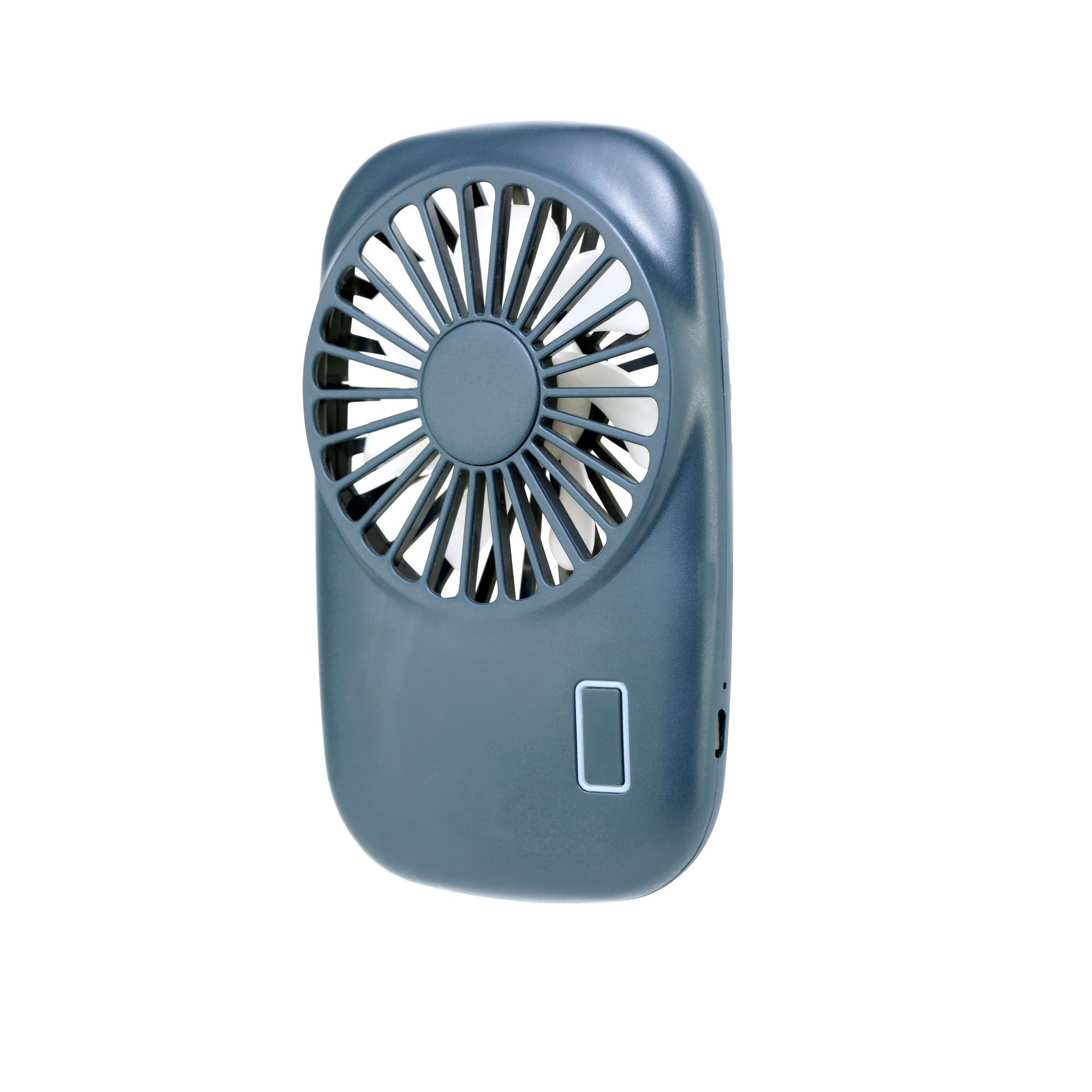 Blue Pocket Tornado - Portable Mini Fan for Travel, Office & Outdoor Use - USB Rechargeable Personal Cooling Fan - Perfect for Camping, Hiking & Summer Activities