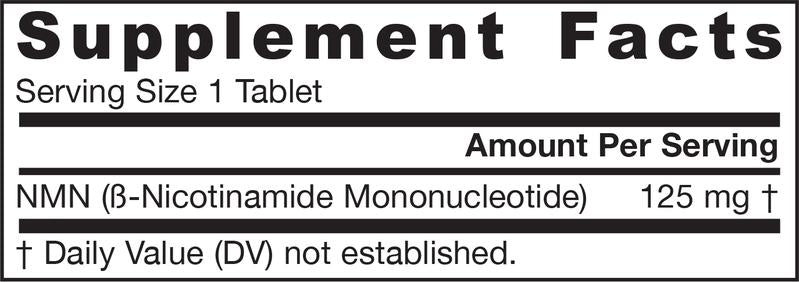 NMN Supplement 60 Tablets - Anti-Aging & Energy Booster for Men & Women - Perfect for Daily Wellness Routine & Cellular Health Support