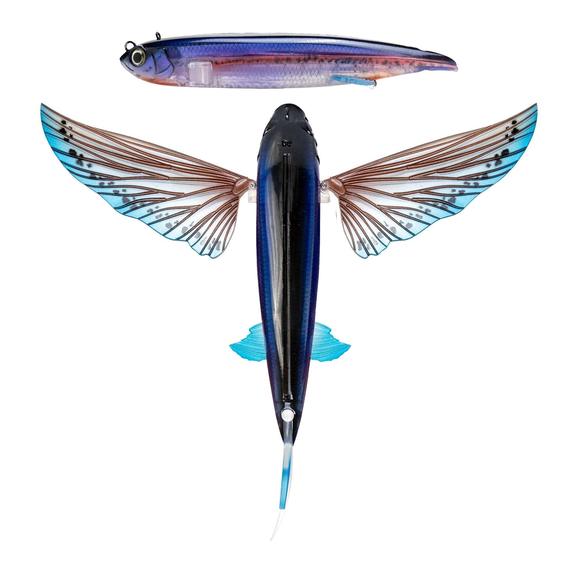 Nomad Design Slipstream Flying Fish Lures - Premium Saltwater Fishing Lures for Tuna, Mahi Mahi & Wahoo - Perfect for Offshore Trolling & Big Game Fishing