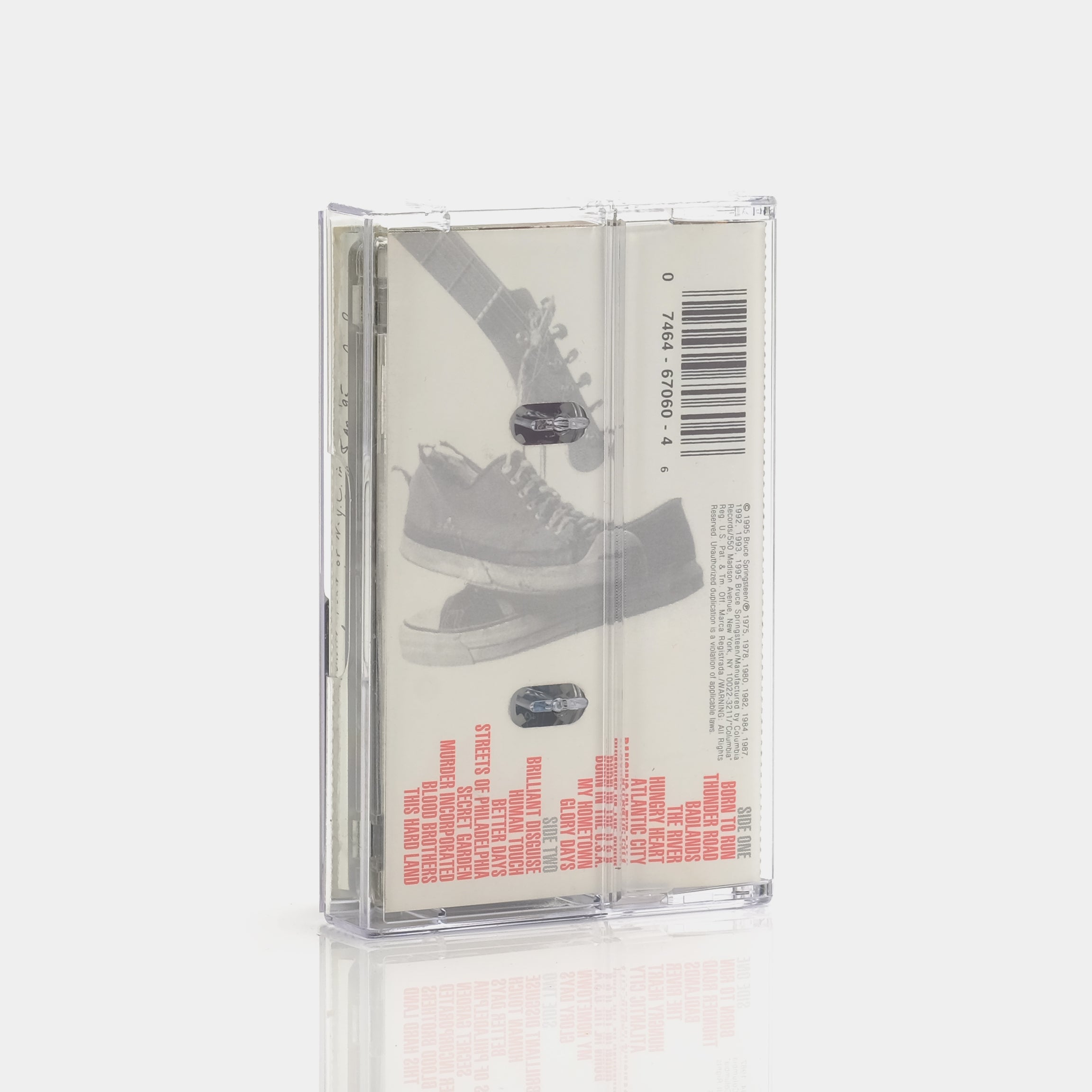 Bruce Springsteen Greatest Hits Cassette Tape - Classic Rock Music Collection for Car, Home & Vintage Audio Enthusiasts