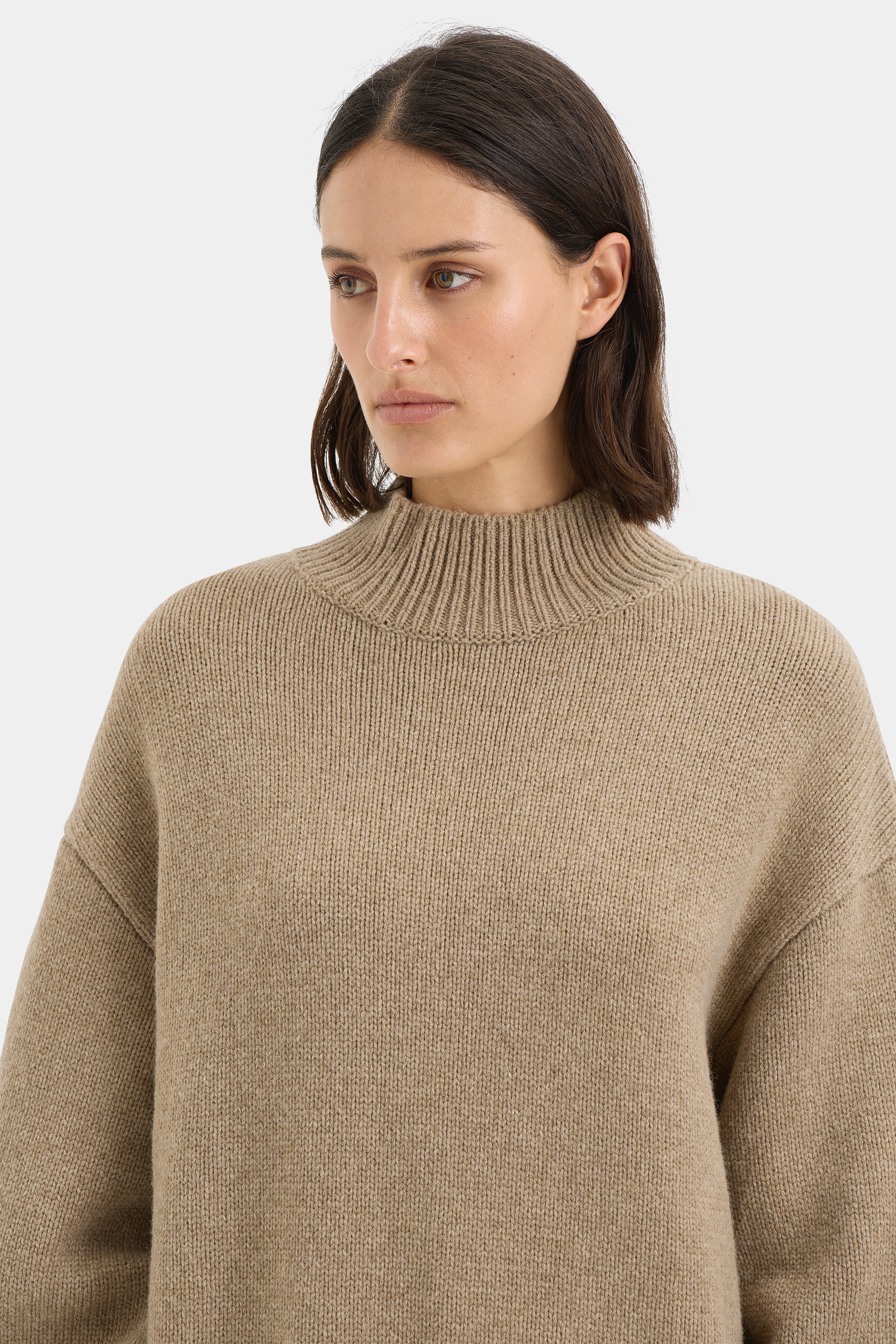 Teatro Oversized Sweater Women's Cozy Knit Pullover - Perfect for Fall Layering, Casual Outfits & Coffee Dates