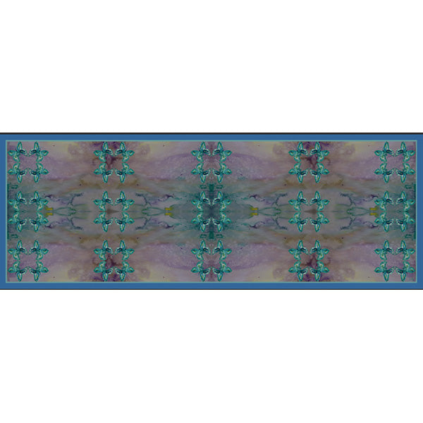Elegant Long Silk Scarf with Spring Wings Design - Perfect for Women's Fashion Accessories, Office Wear, and Special Occasions