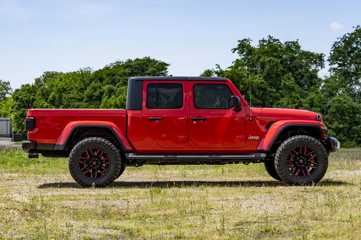 2.5 Inch Leveling Kit for Jeep Gladiator JT 4WD (2020-2023) - Heavy Duty Suspension Lift Spacers - Improve Off-Road Performance & Level Your Truck - Perfect for Trail Riding, Overlanding & Truck Customization