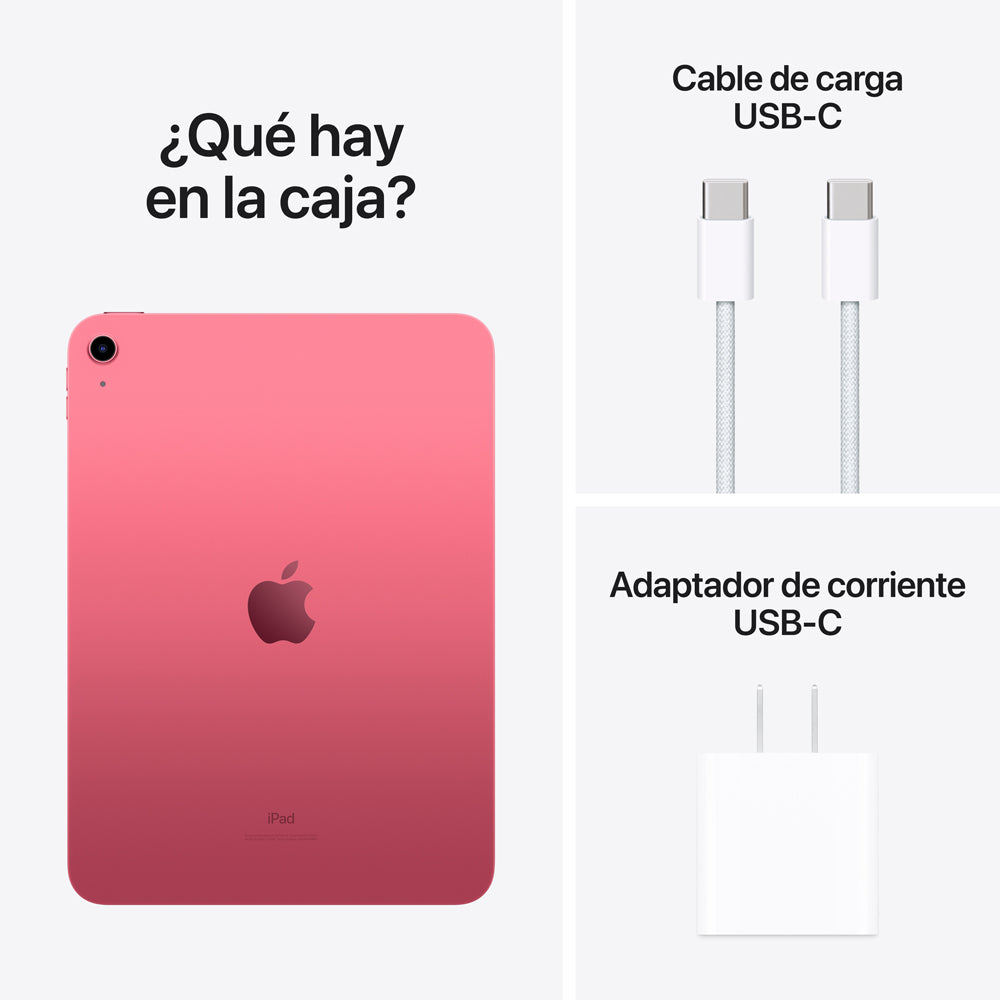 10.9-inch iPad Wi-Fi 64GB in Pink (10th Generation) - Perfect for Work, Study & Entertainment