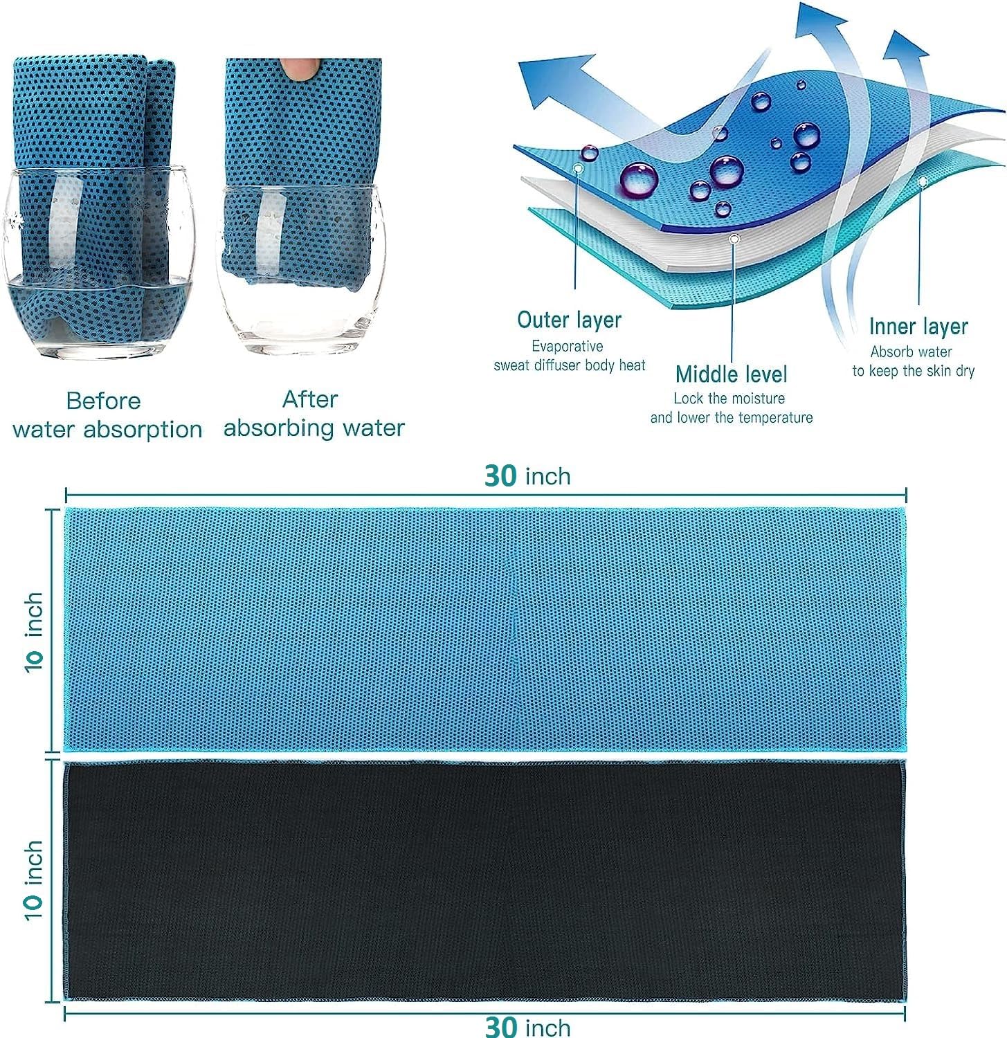 Geer Cooling Towels (40