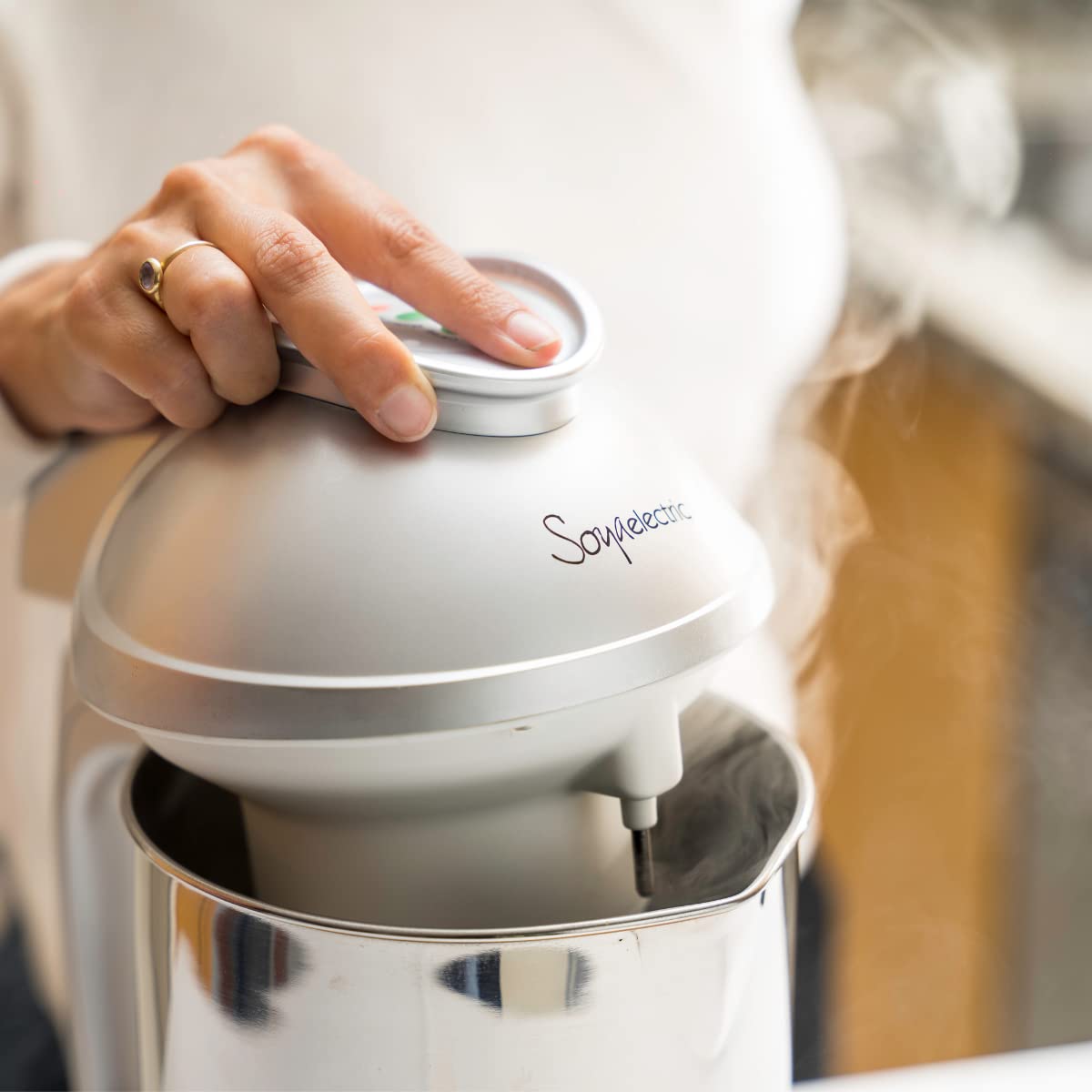 Best Soy Milk Maker Machine - Homemade Fresh Soy Milk Maker for Vegan, Dairy-Free & Healthy Drinks - Perfect for Breakfast, Smoothies & Plant-Based Diets