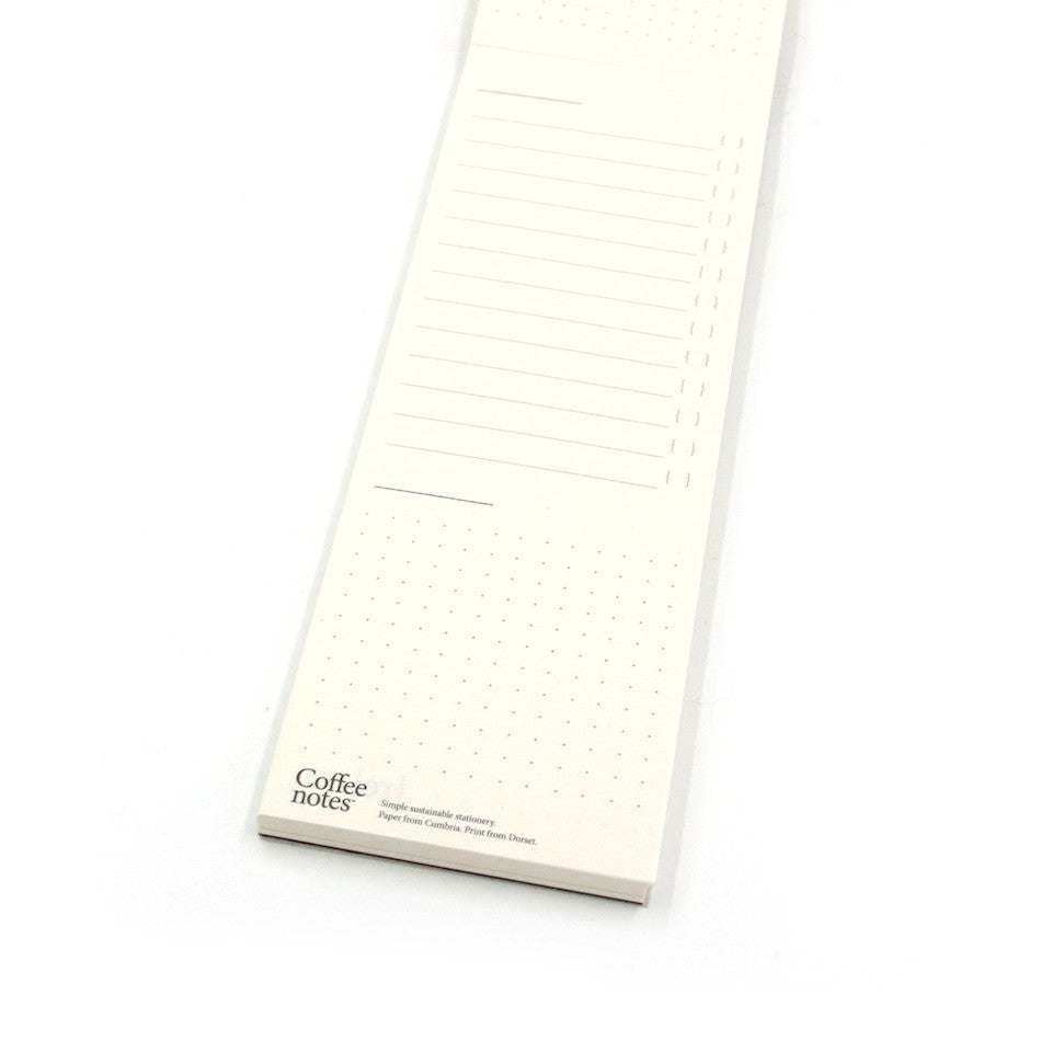 CoffeeNotes Skinny Notepad Cafe Collection - Stylish Minimalist Notebook for Journaling, Note Taking & Gift Ideas - Perfect for Coffee Shops, Office & Daily Use