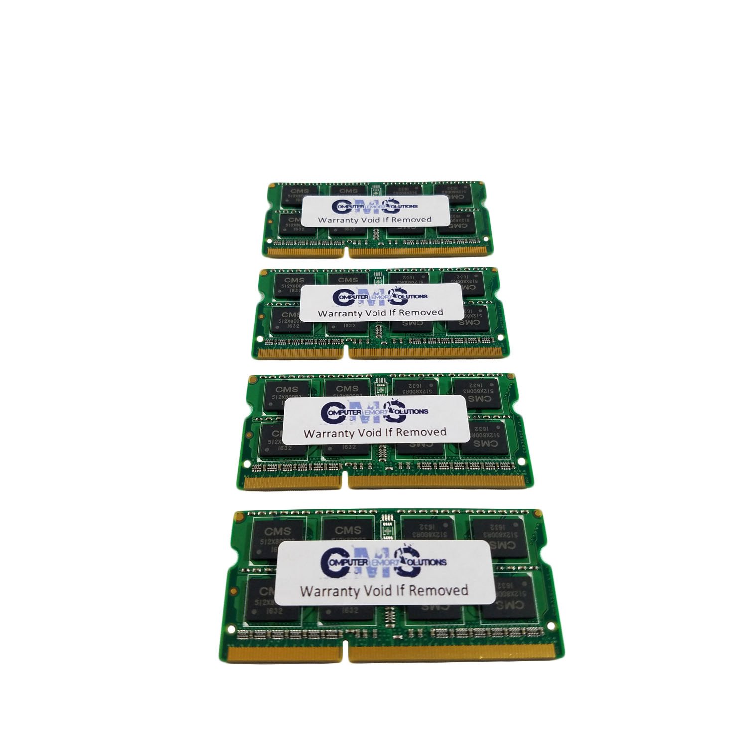 32GB (4x8GB) DDR3 RAM Memory Upgrade Kit for Lenovo ThinkPad W701 Laptop - CMS Brand - Compatible with W701, W701ds Models - Perfect for Graphic Design, Video Editing & Multitasking