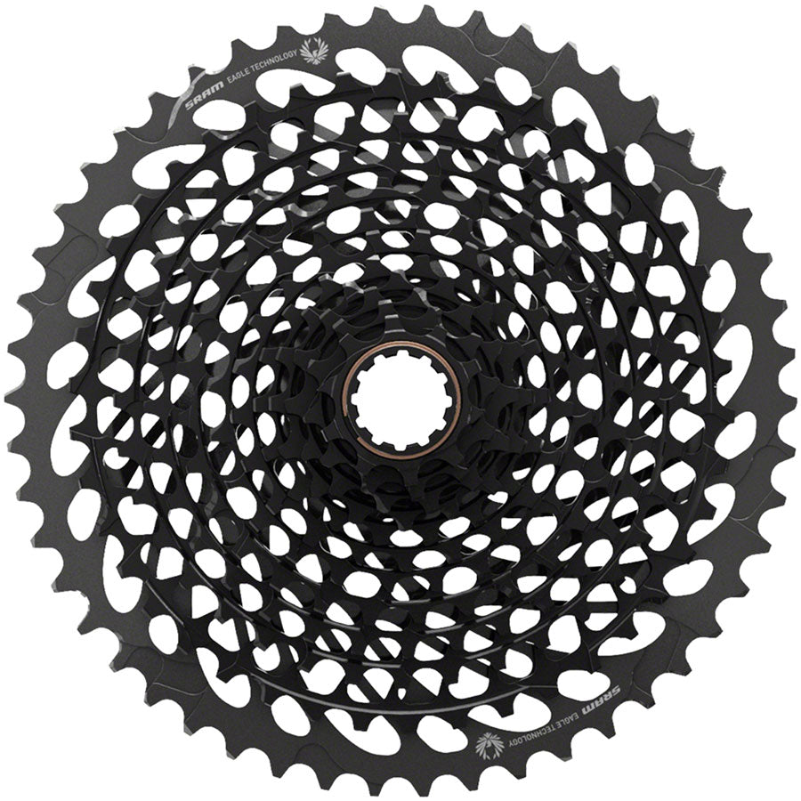 SRAM X01 Eagle XG 1295 12-Speed Cassette (10-50T) - Black - Compatible with XD Driver Body - Perfect for Mountain Biking and Off-Road Cycling