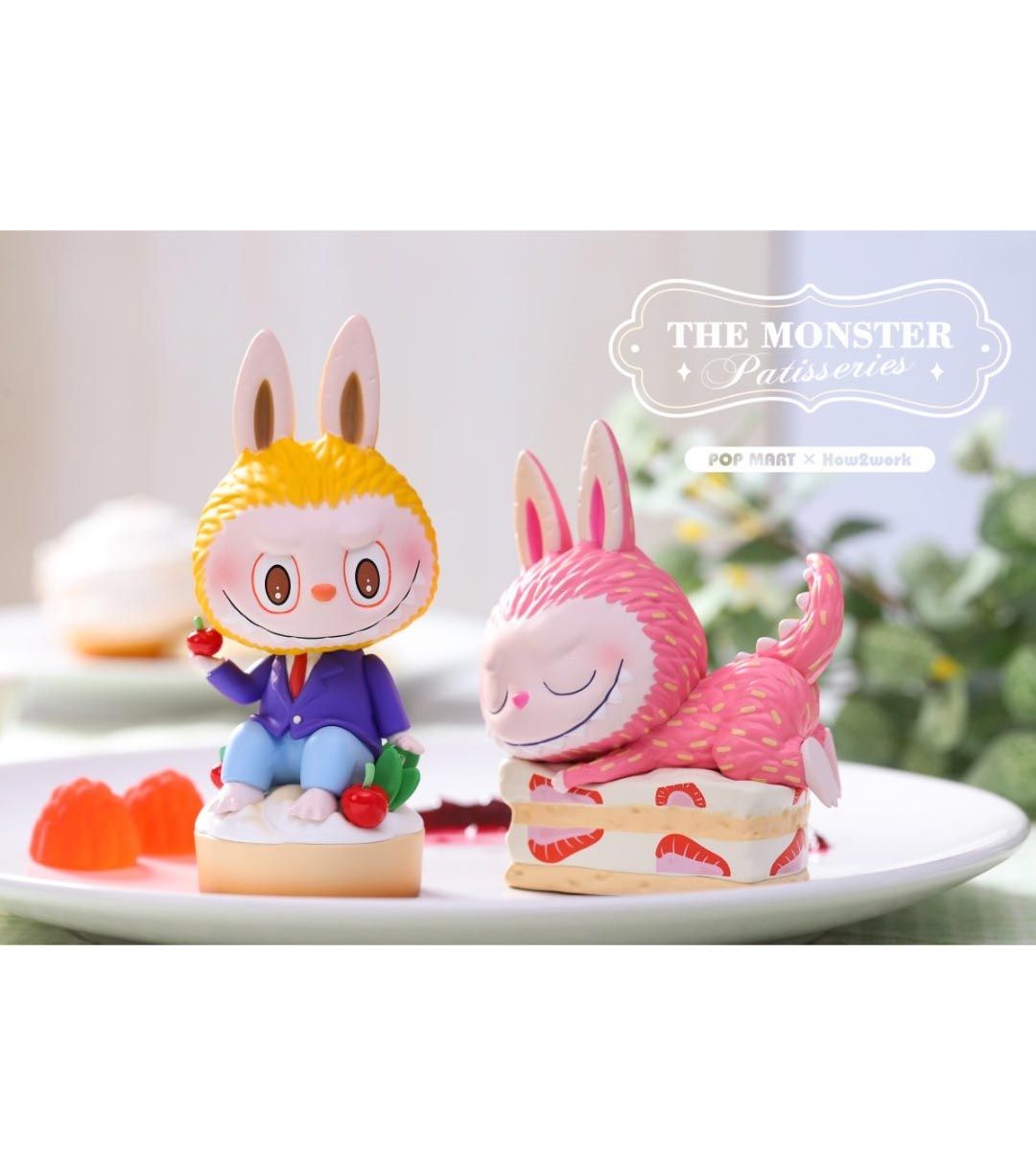 Labubu The Monsters Patisseries Series - Cute Collectible Vinyl Figures for Home Decor, Office Display & Anime Enthusiasts