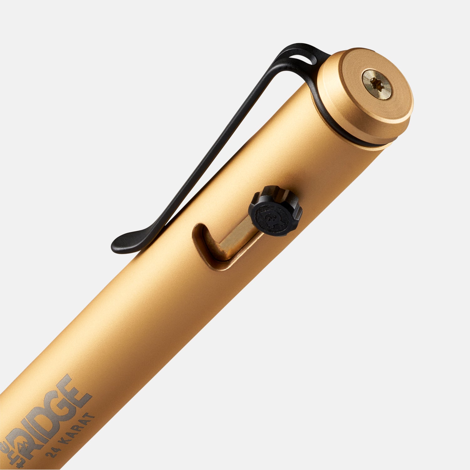 Premium Ridge Bolt Action Pen - 24K Gold Plated Tactical EDC Pen for Writing, Gifts & Everyday Carry | Perfect for Office, Travel & Outdoor Adventures