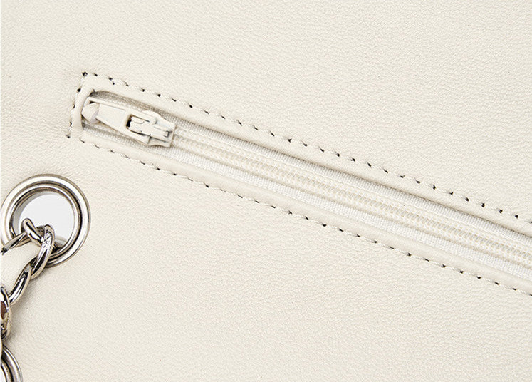 Timeless Lambskin Quilted Crossbody Bag for Women - Luxury Leather Handbag with Chain Strap, Perfect for Date Night, Office & Evening Events