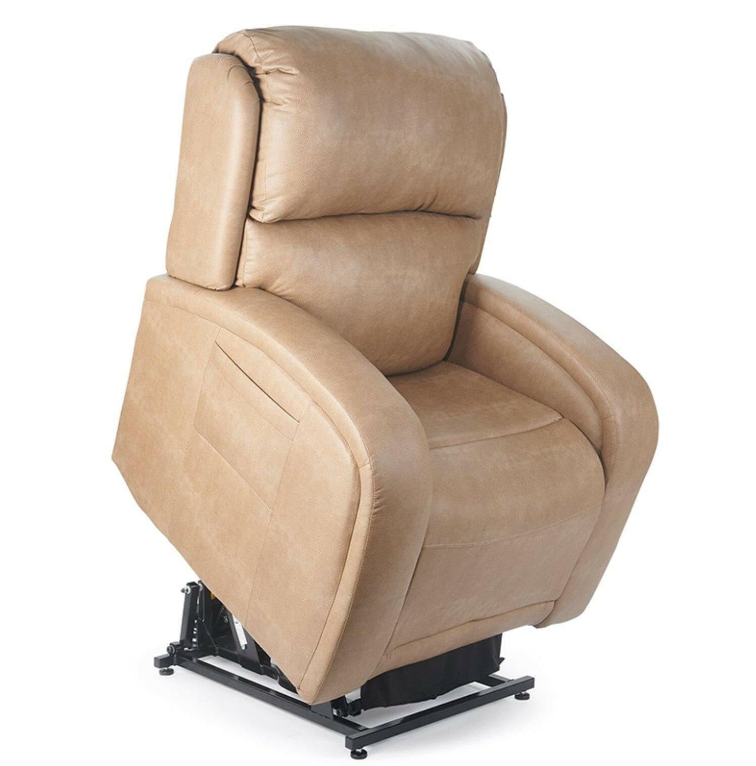 Apollo Brisa Lift Chair Saddle UC799 MLA SKD USA - Recliner Chair for Elderly with Remote Control, Comfortable Power Lift Chair for Living Room, Bedroom & Home Care