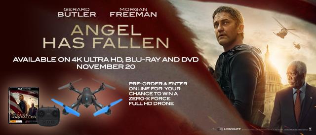 Angel Has Fallen - Action Thriller Movie DVD | Political Conspiracy & Suspense Film | Perfect for Movie Nights & Action Fans