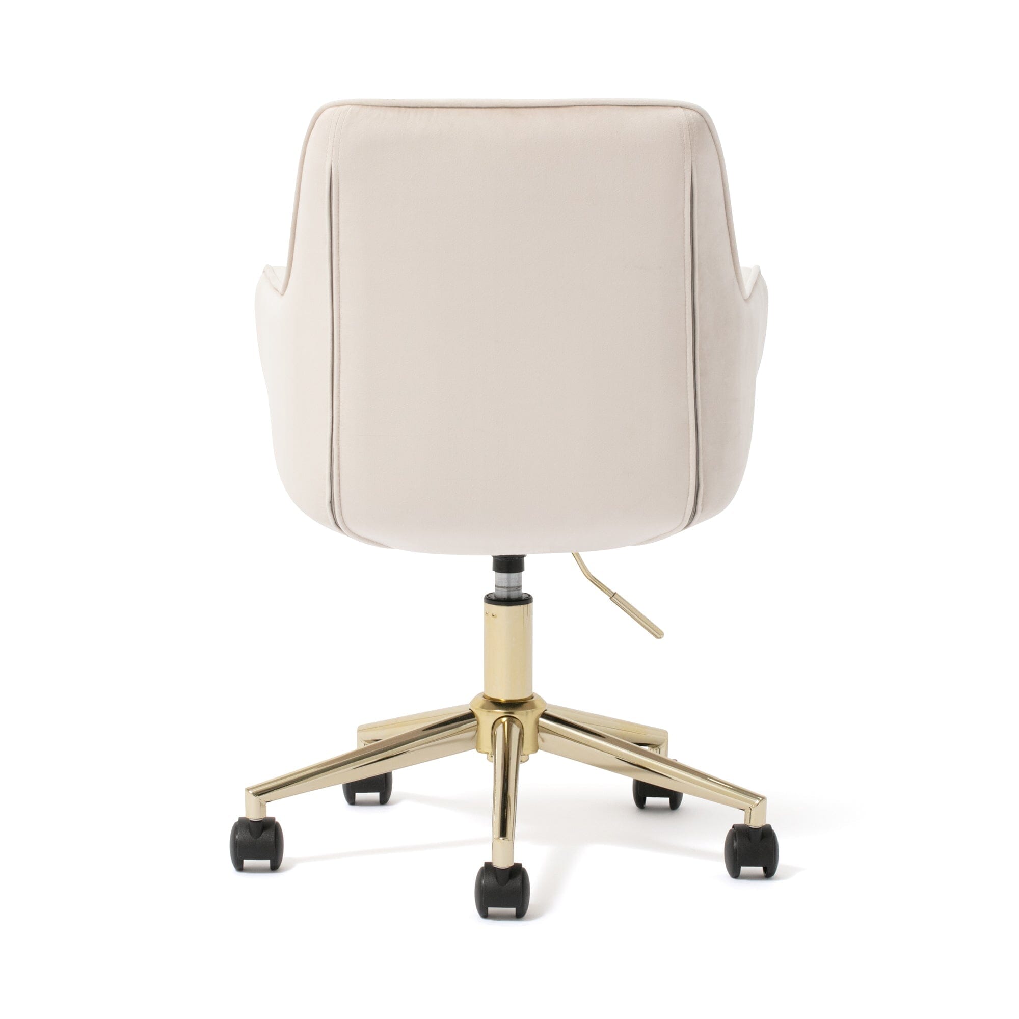 Eldorado Ergonomic Office Desk Chair - Light Beige Fabric - Comfortable Computer Chair for Home & Office Workspace - Perfect for Long Hours Sitting & Remote Work