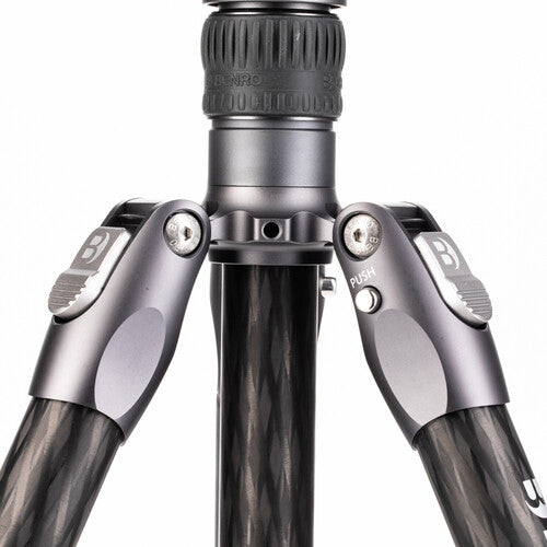 Benro Rhino Three Series Carbon Fiber Tripod - Lightweight & Sturdy for Travel, Photography & Videography - Perfect for Outdoor Adventures, Hiking & Professional Shoots