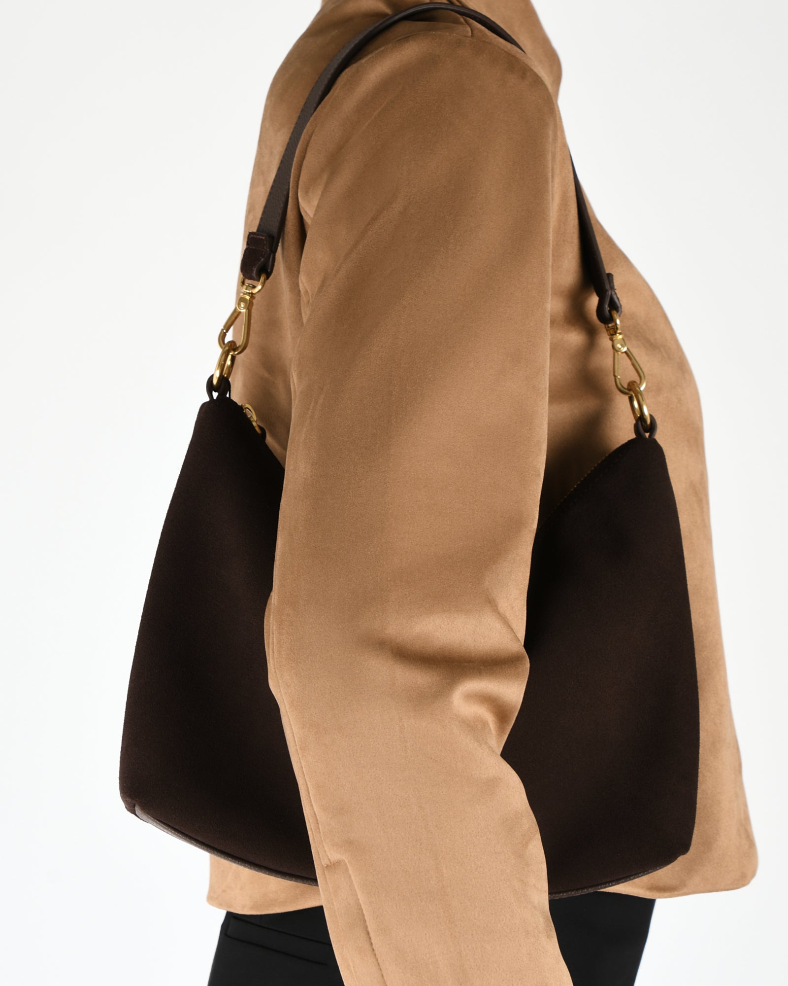 MATISSE CROSSBODY BAG BITTER CHOCOLATE SUEDE - Stylish Shoulder Purse for Women, Perfect for Work, Travel & Everyday Use