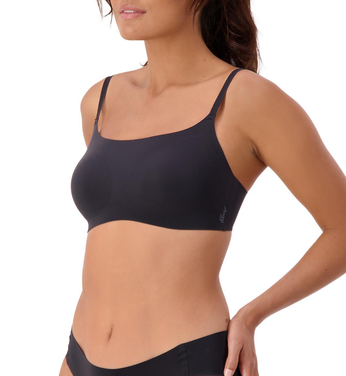 SLOGGI ZERO FEEL 2.0 Ultra Comfort Wireless Bra - Seamless Invisible T-Shirt Bra for Everyday Wear & Yoga