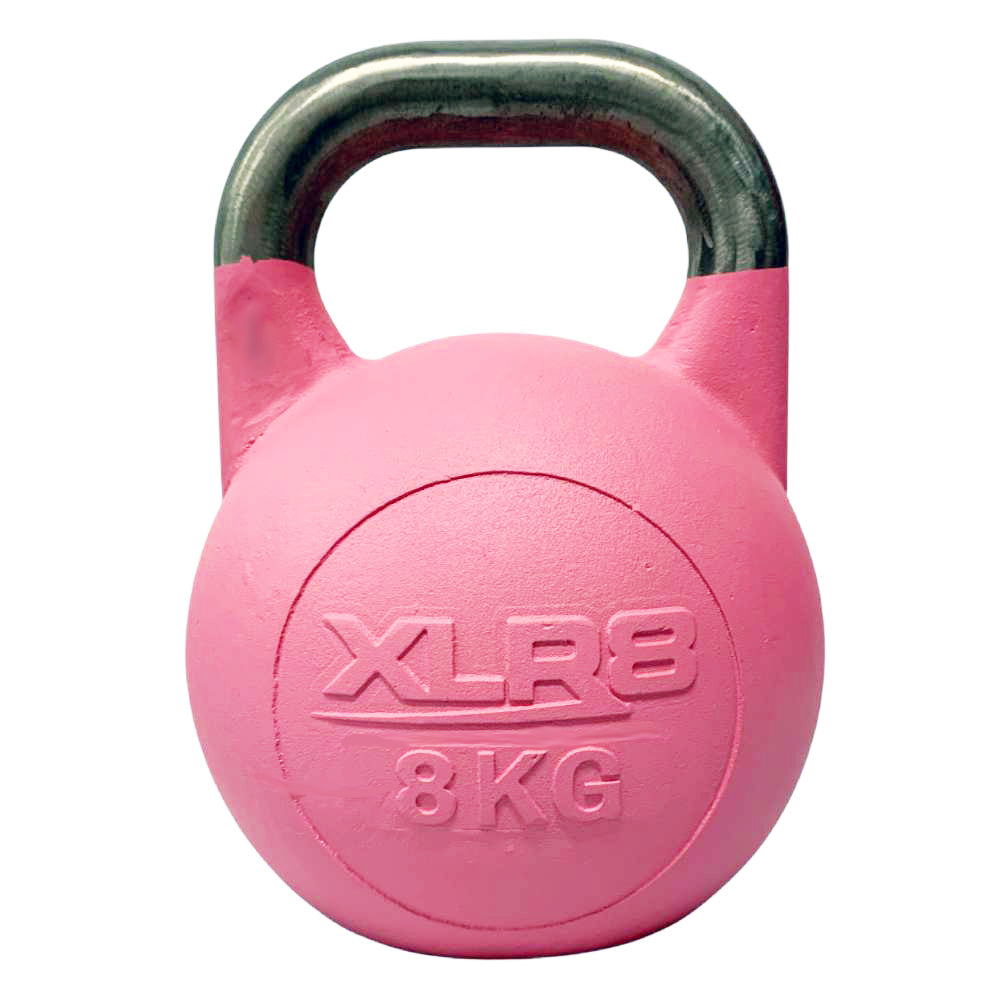 XLR8 Competition Kettle Bells - Professional Grade Cast Iron Kettlebells for CrossFit, HIIT & Strength Training - Perfect for Home Gym, Weightlifting & Functional Fitness Workouts