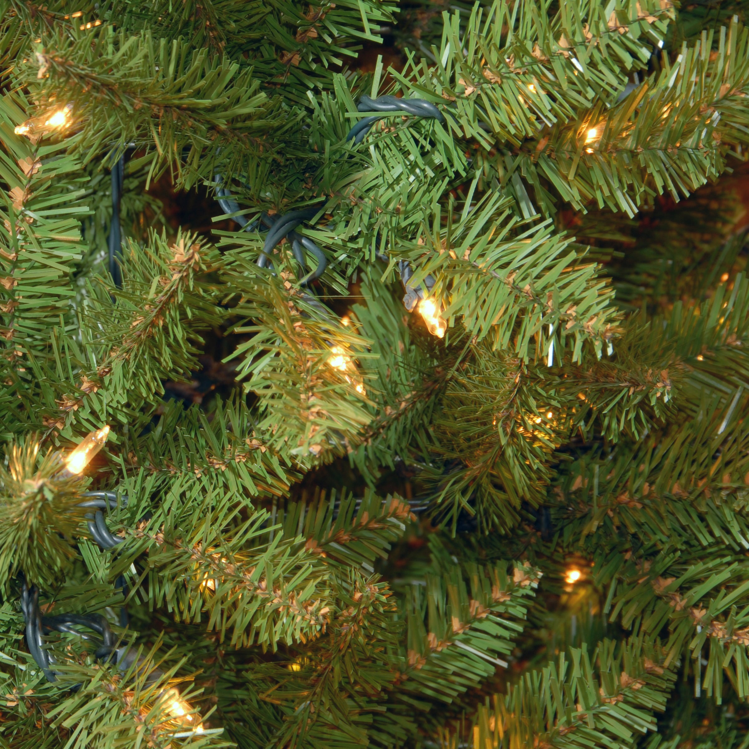 14 ft Pre-Lit Kingswood Fir Pencil Christmas Tree with 800 Clear LED Lights - Perfect for Living Room, Office & Holiday Decorations