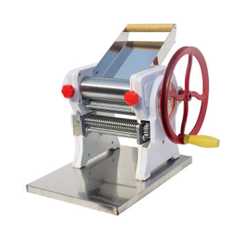 ZKS-KS Manual Pasta Maker Machine - Adjustable Hand Crank Noodle Maker for Homemade Spaghetti, Lasagna & Tagliatelle | Perfect for Italian Cuisine, Family Cooking & Restaurant Use