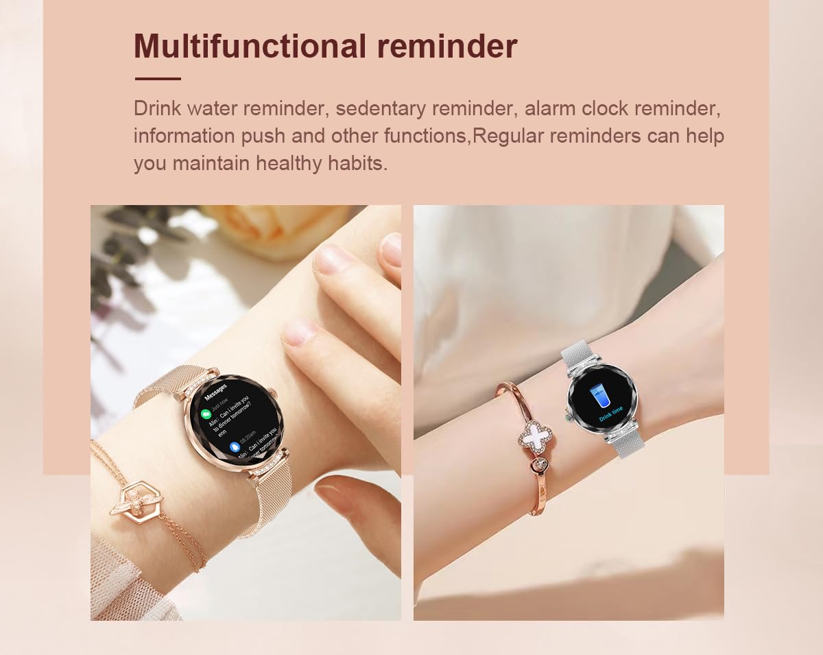 Smart Watch for Women with Call Function - Fitness Tracker for iOS & Android, 1.19