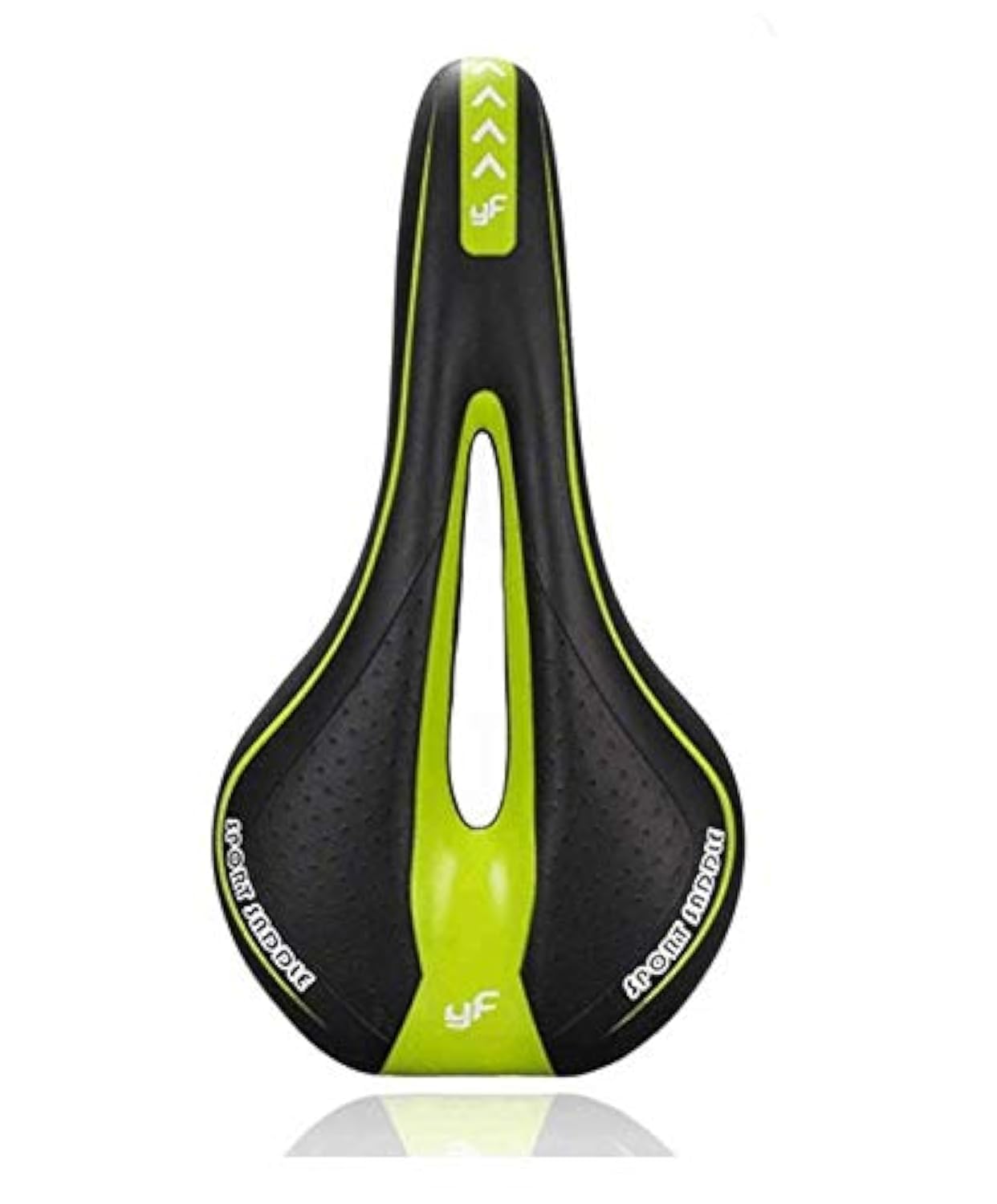 **Comfortable & Breathable Mountain Bike Saddle with Central Relief Zone – Ergonomic Design for Road & Mountain Biking – Perfect for Long Rides & Commuting**