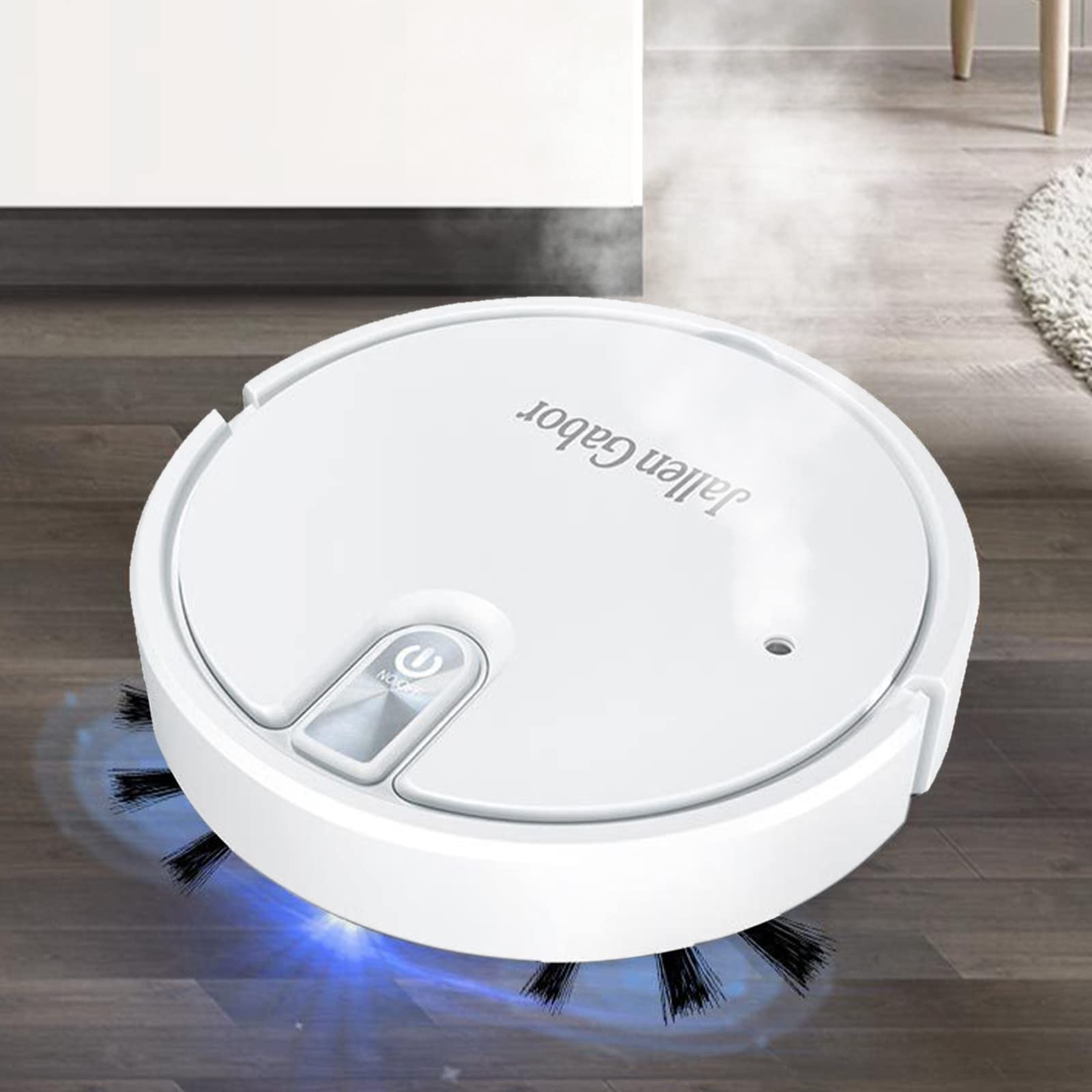 HOZVOMI Robot Vacuum Cleaner with 2000Pa Strong Suction - Smart Self-Charging Robotic Vacuum for Hard Floors & Carpets - Auto Mopping & Quiet Cleaning for Home, Office, Pet Hair - Ideal for Daily Cleaning & Allergen Reduction