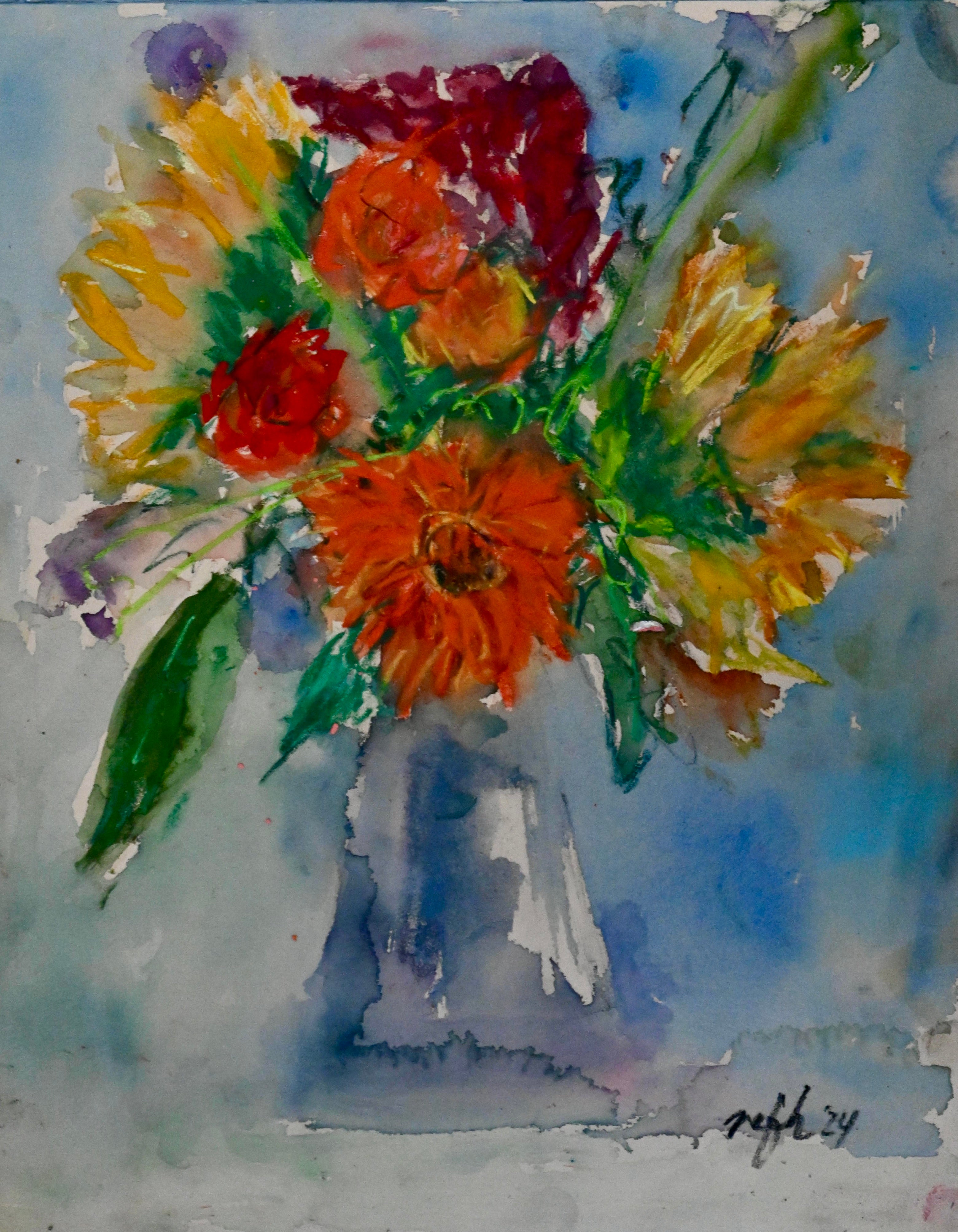 Nancy Halbert: Floral Art Prints - Elegant Flower Paintings for Home & Office Decor | Perfect for Living Room, Bedroom & Gift Giving