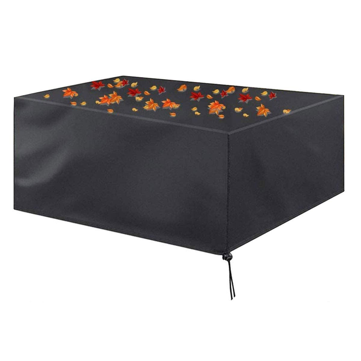 Waterproof Rectangle Garden Furniture Cover 128x82x23 Inches - Outdoor Sunscreen Sofa Protector Set for Patio, Deck & Storage | UV Resistant & Weatherproof Furniture Protection