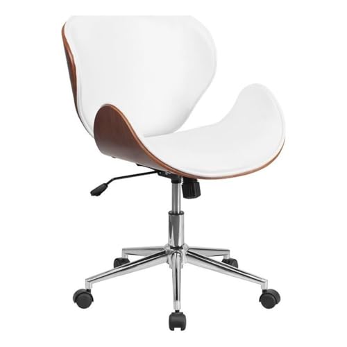 White and Walnut