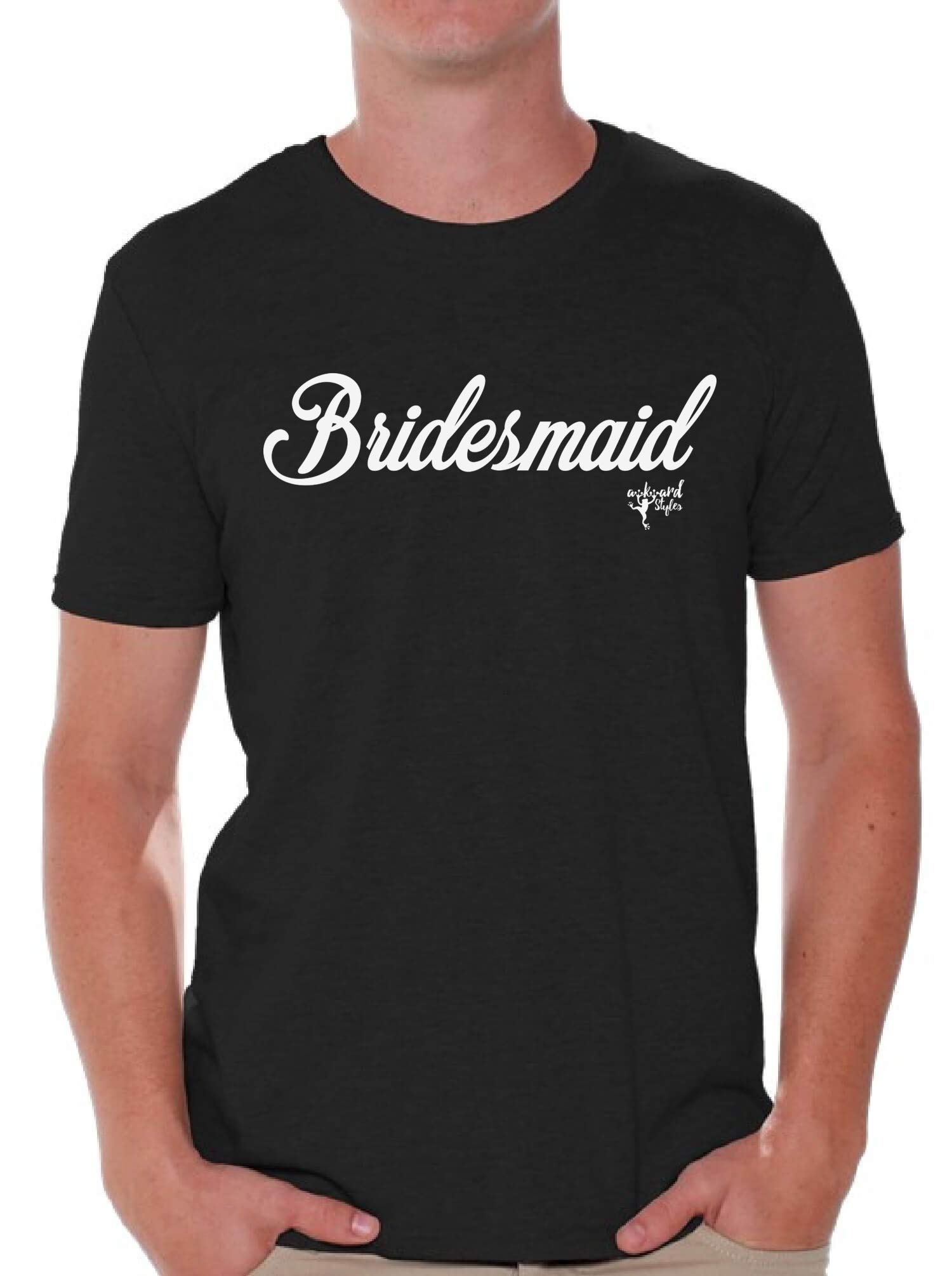 Awkward Styles Bridesmaid T-Shirt - White Wedding Party Shirt for Bachelorette & Bridal Showers - Funny Bride Tribe Gift Idea