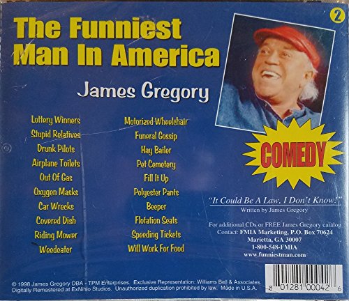 James Gregory: Funniest Man in America Volume 2 - Stand-Up Comedy DVD - Hilarious Southern Humor for Parties & Family Gatherings