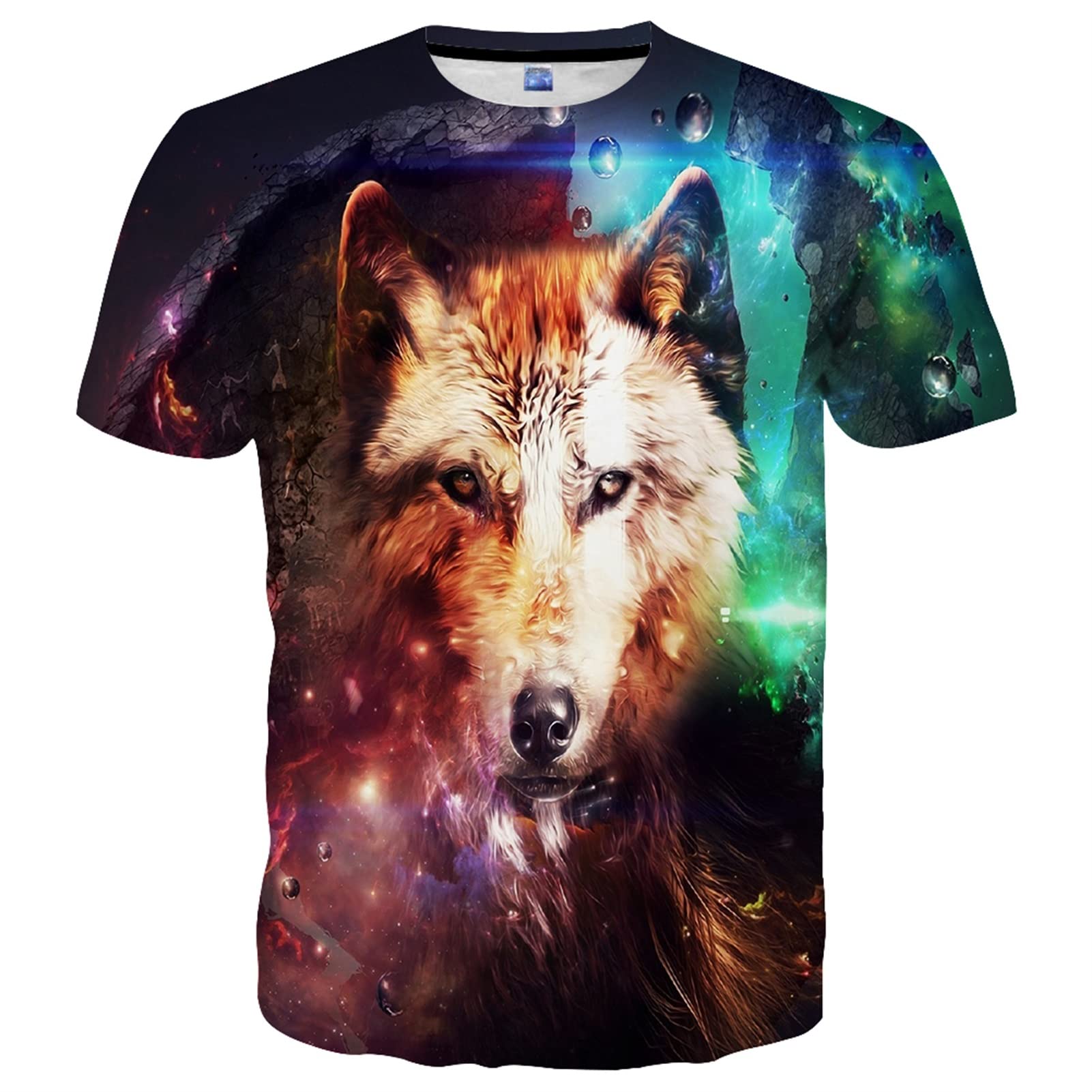 Yasswete Unisex 3D Printed Short Sleeve T-Shirt for Men & Women - Trendy Fashion Graphic Tee for Casual Wear, Street Style & Everyday Outfits