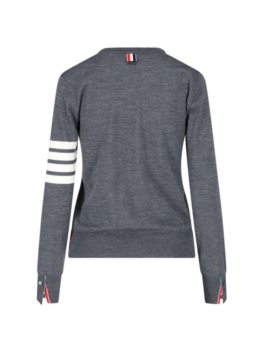 4 Bar Sweater for Men & Women - Soft & Warm Dark Grey Pullover - Perfect for Casual Outfits, Fall & Winter Fashion