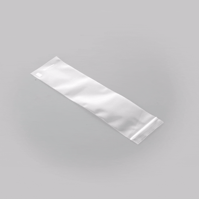Clear Plastic Zip Snack Bags 8x2 Inches - 100 Count Resealable Food Storage Bags | Perfect for School Lunches, Travel Snacks & Meal Prep