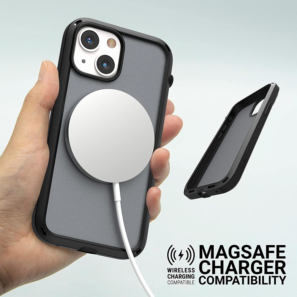 **Catalyst iPhone 13 Mini Case - Slim & Drop Proof Protective Cover with Lanyard, Fingerprint Resistant (Stealth Black) - Perfect for Outdoor, Travel & Everyday Use**